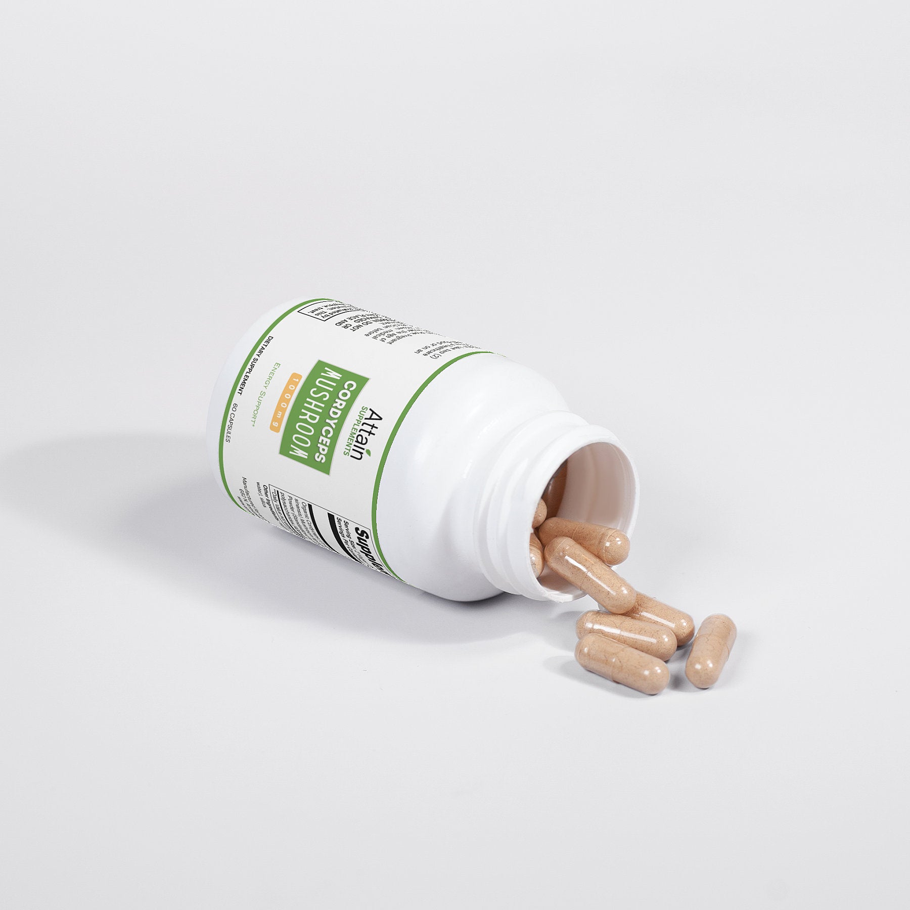 Cordyceps Mushroom Capsules - Attain Supplements