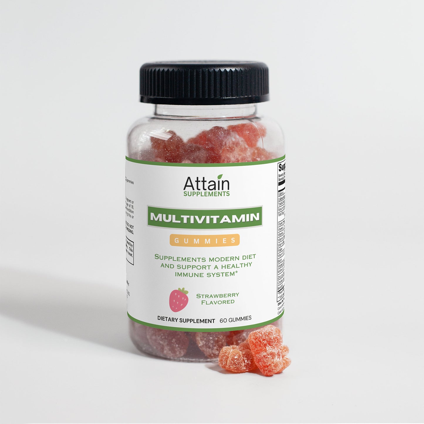 Multivitamin Bear Gummies (Adult) - Attain Supplements