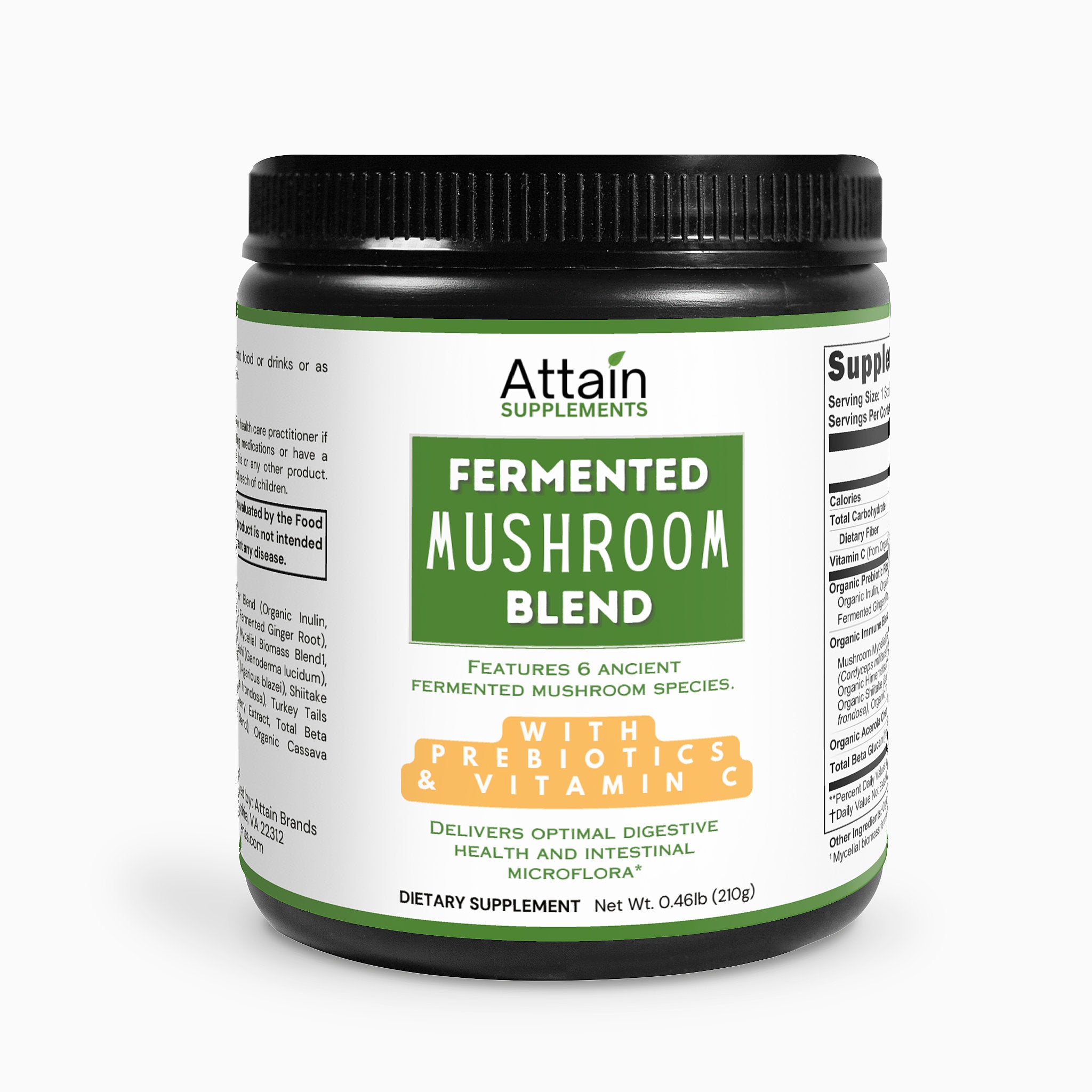 Fermented Mushroom Blend supplement | Attain Supplements