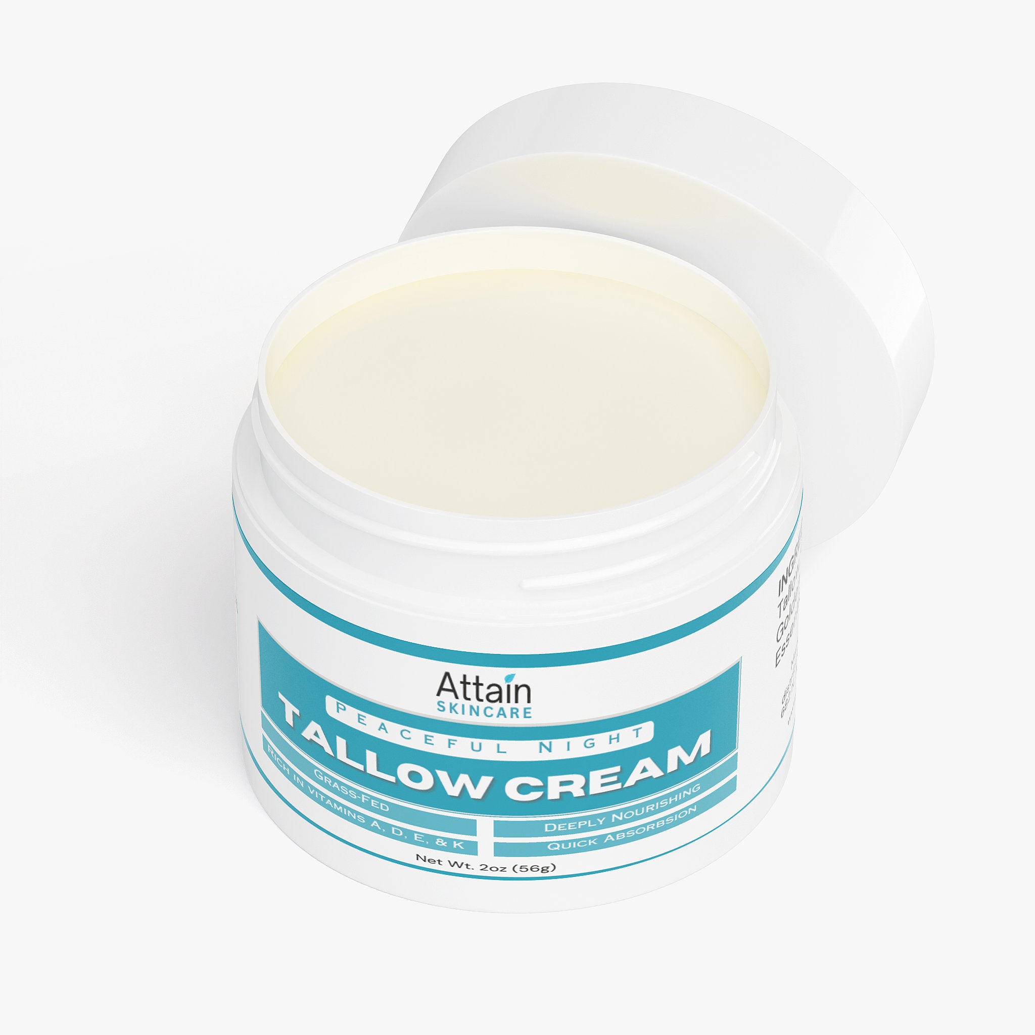 Tallow Cream - Peaceful Night natural ingredients | Attain Supplements