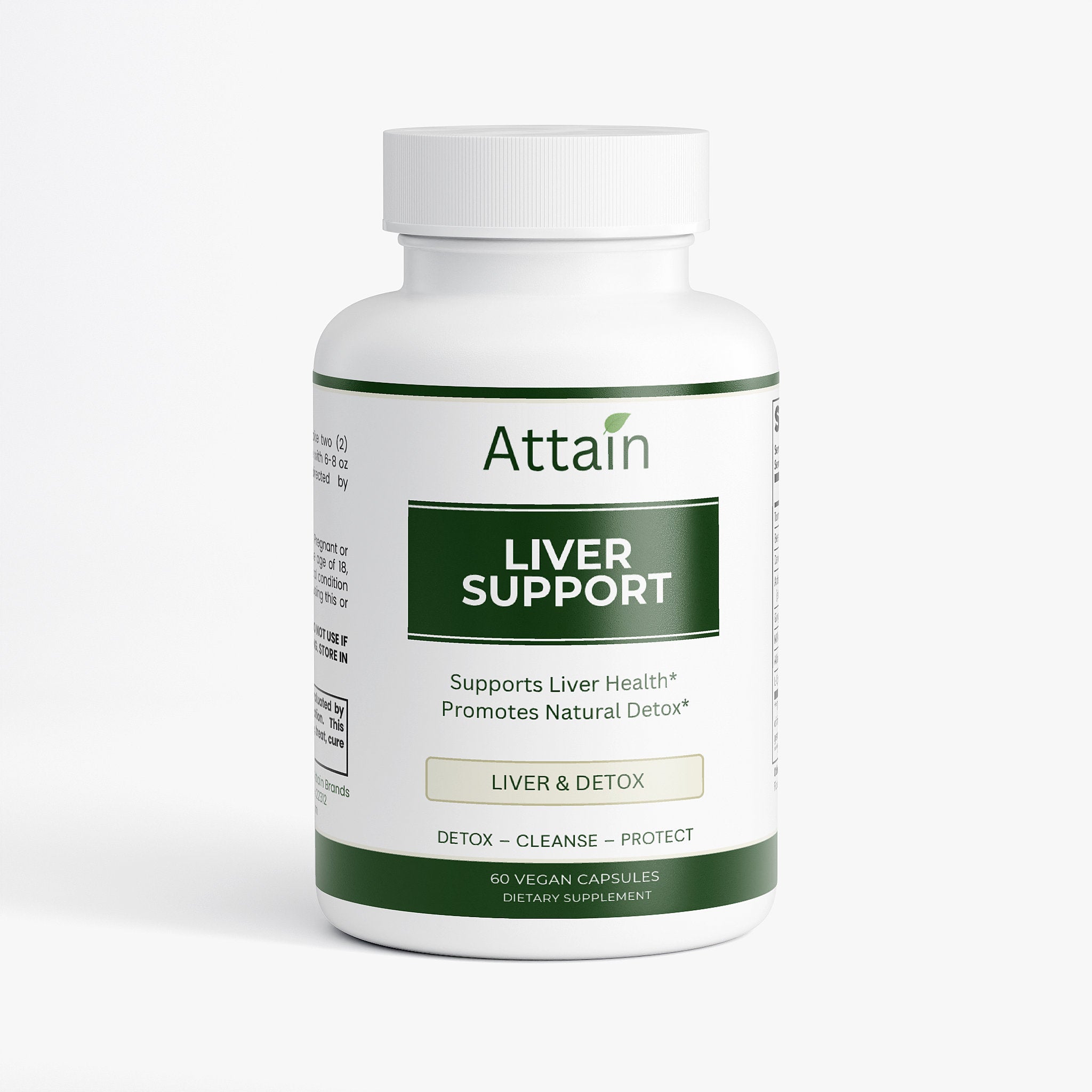 Liver Support Capsules — Detox & Cleanse