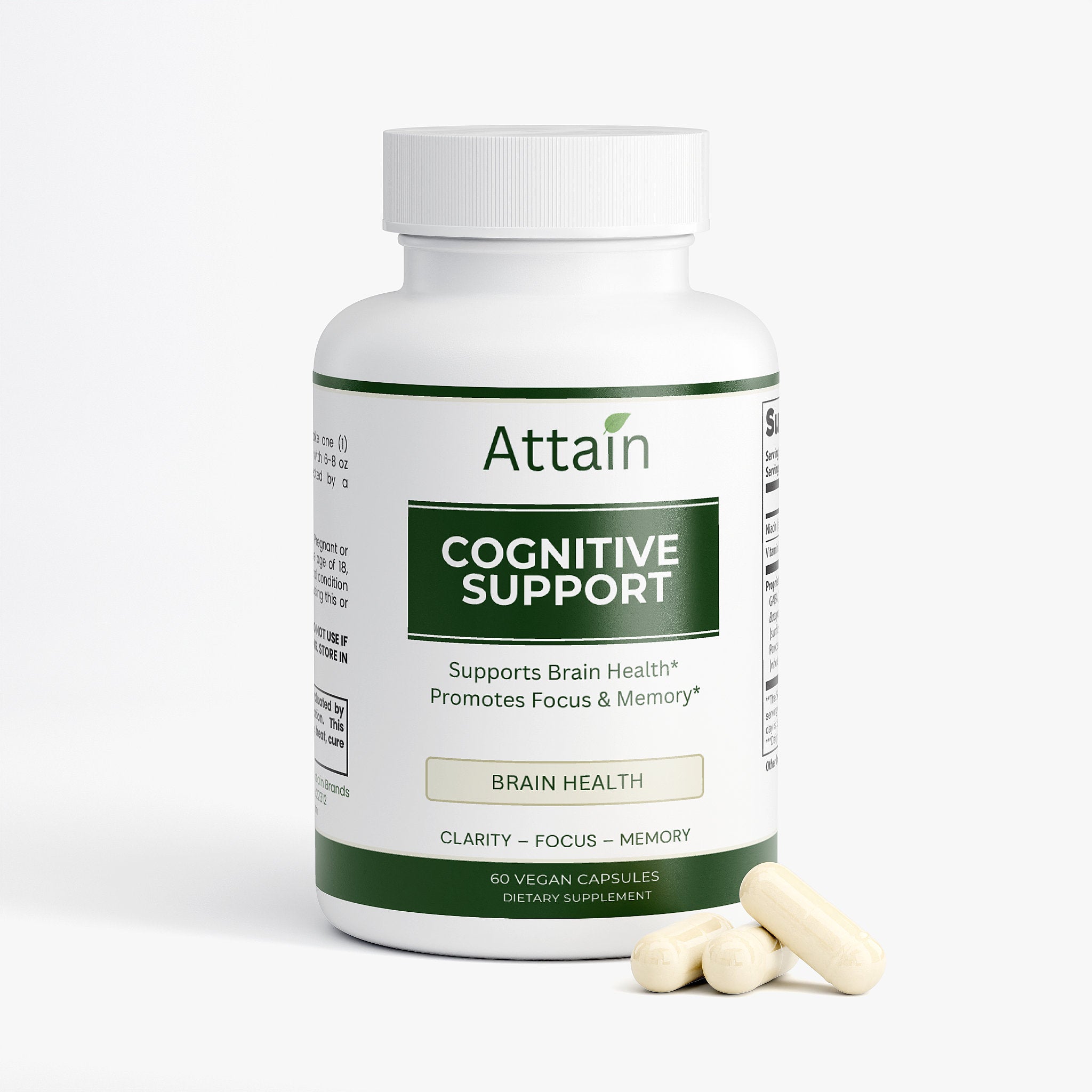 Cognitive Support Capsules — Brain & Focus