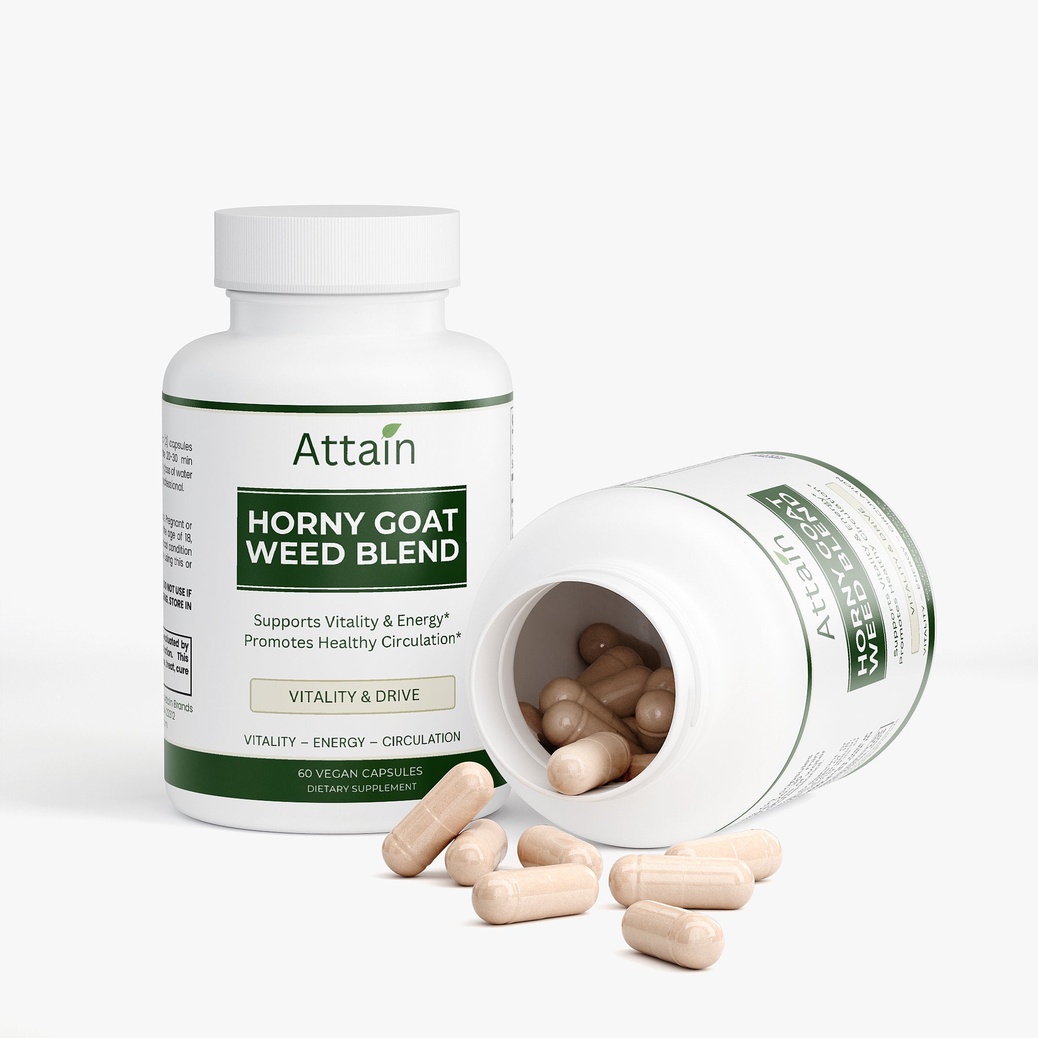 Horny Goat Weed Capsules — Vitality & Energy