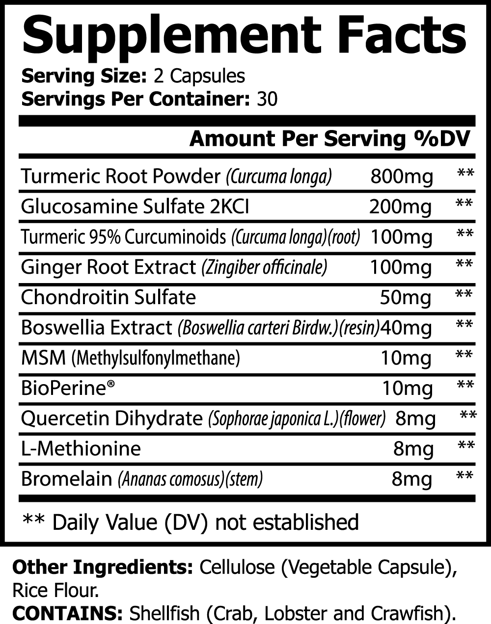 Platinum Turmeric Capsules - Attain Supplements