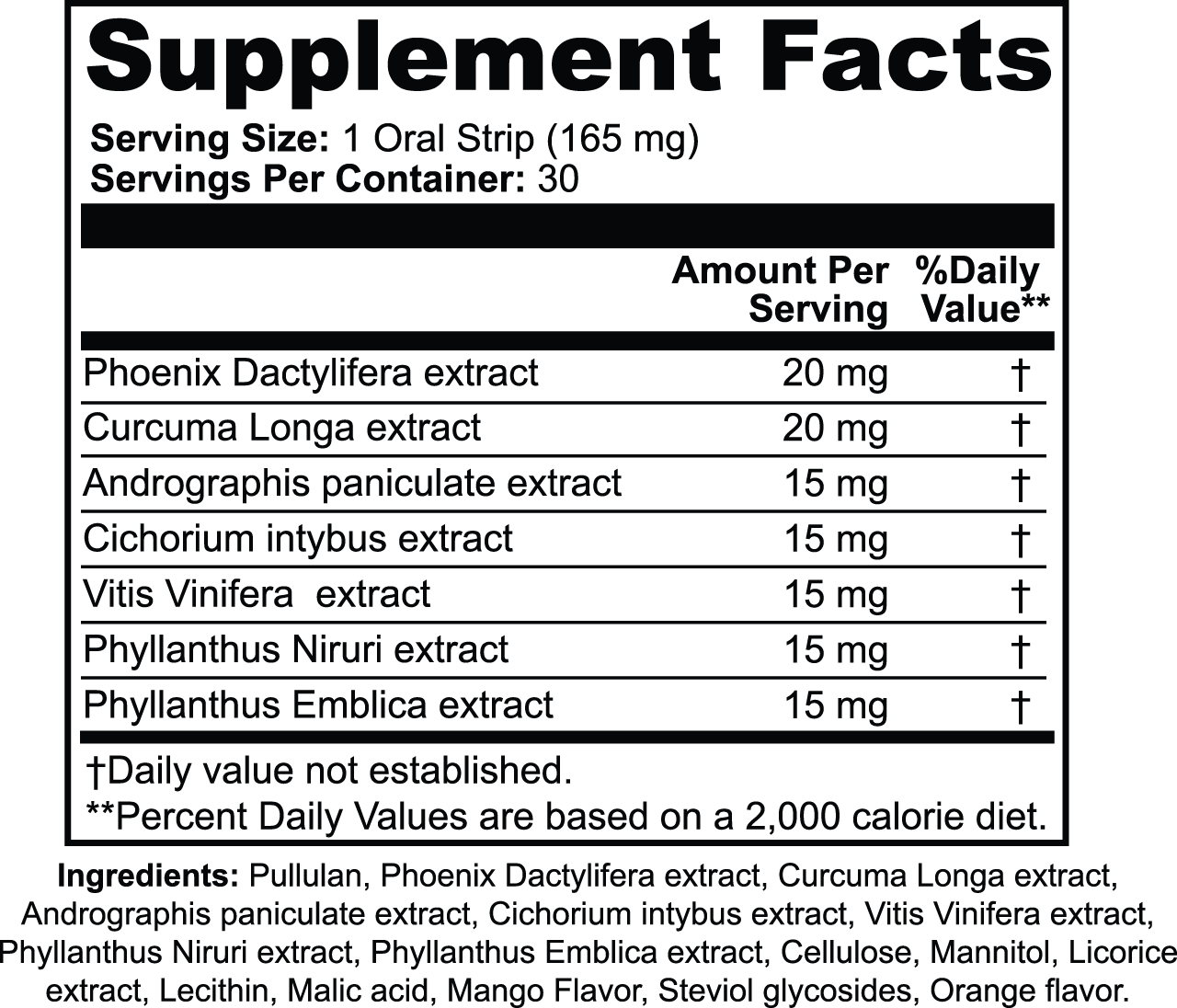 Hangover Helper Strips - Mango Orange supplement | Attain Supplements