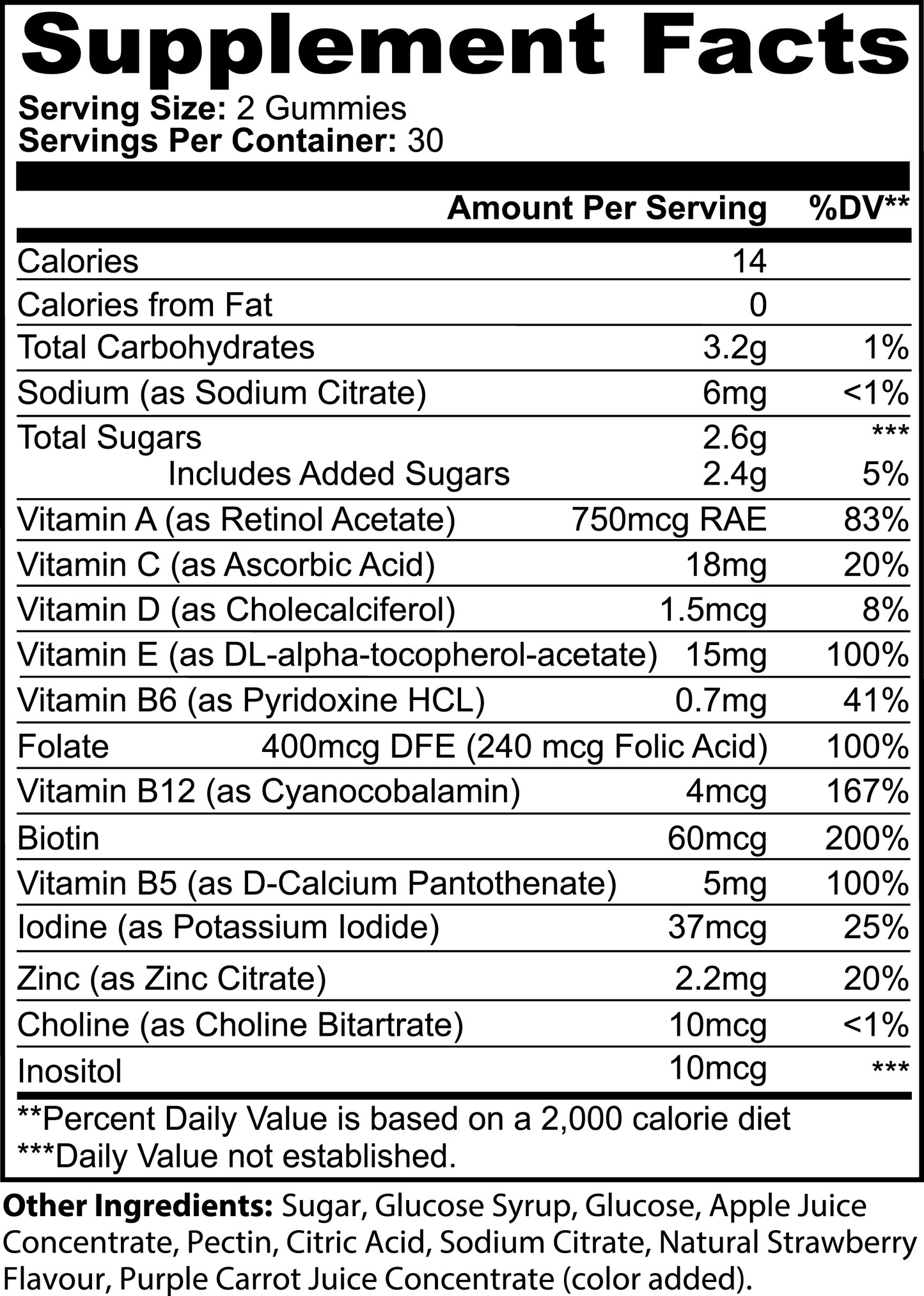 Multivitamin Bear Gummies (Adult) - Attain Supplements