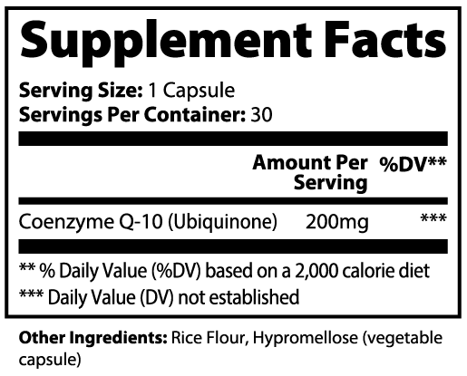 CoQ10 Capsules premium quality supplement | Attain Supplements