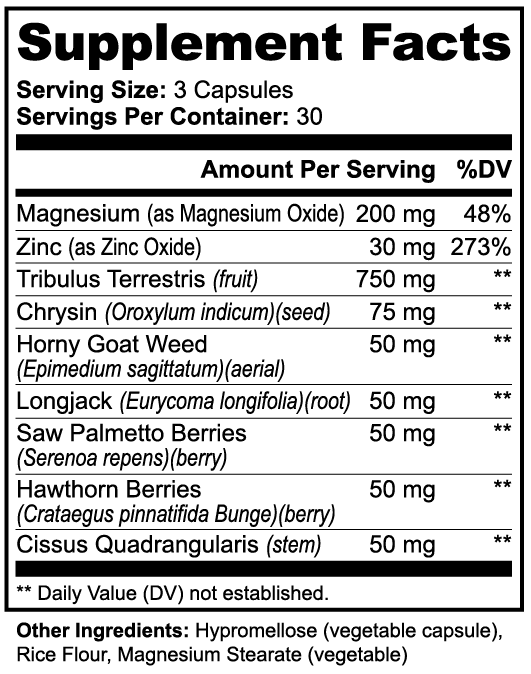 Testosterone Support Capsules premium quality supplement | Attain Supplements