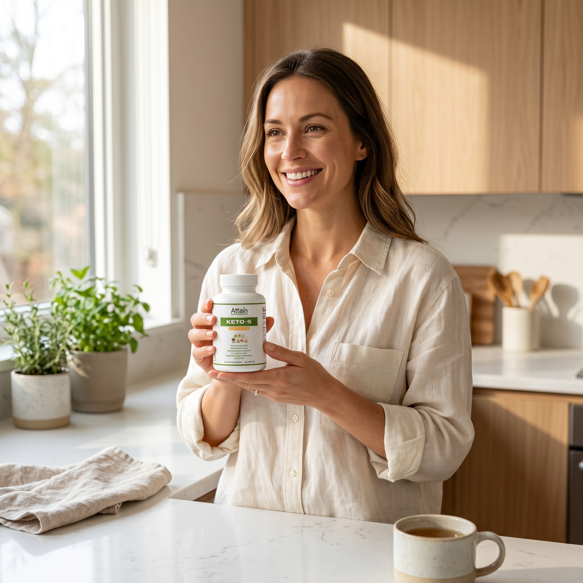 Attain Keto-5 Blend capsules for metabolism support