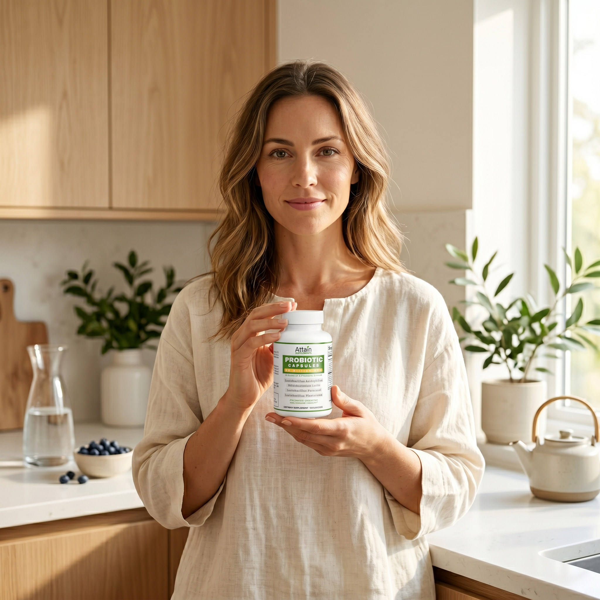 Attain Probiotic 20 Billion CFU supplement facts and ingredients