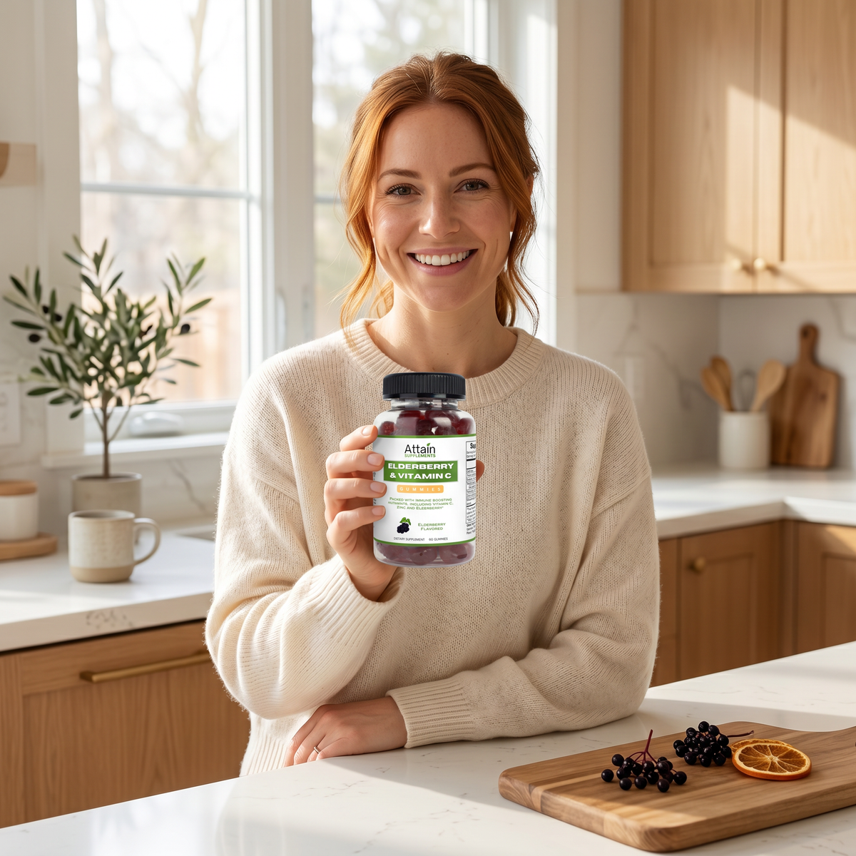 Elderberry & Vitamin C Gummies