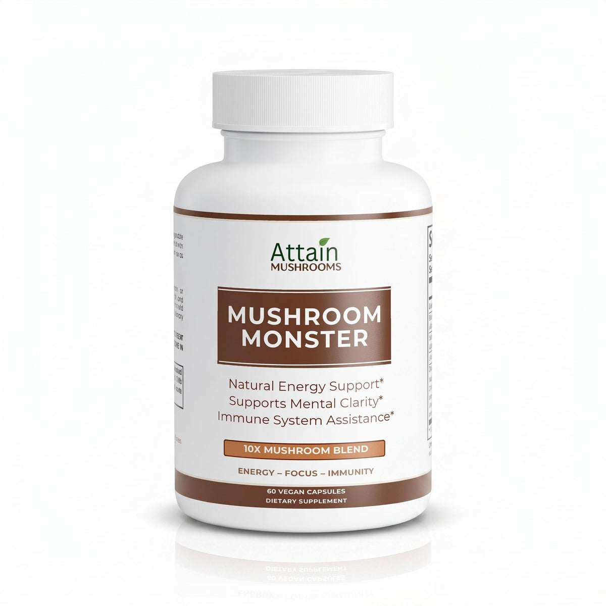 Clear Head Stack — Mushroom Monster 10X