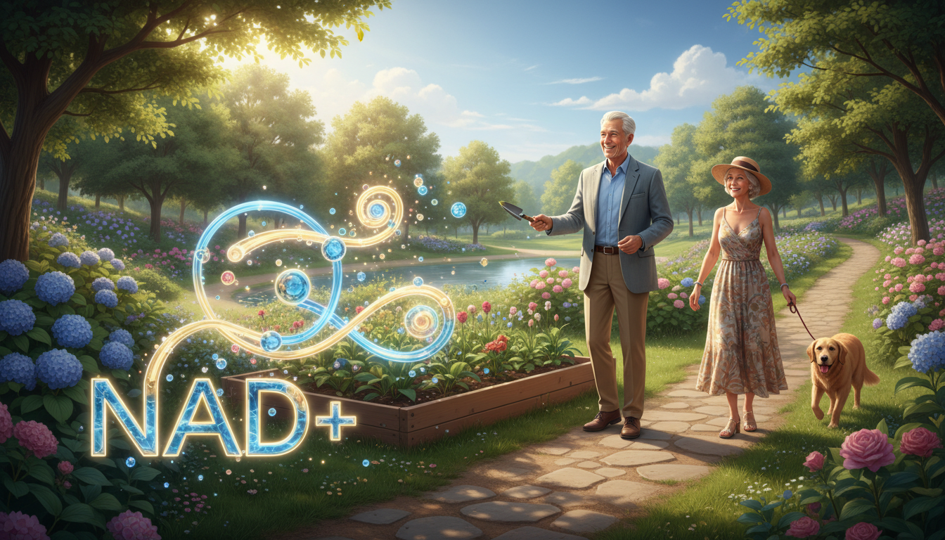 NAD+ anti-aging supplement