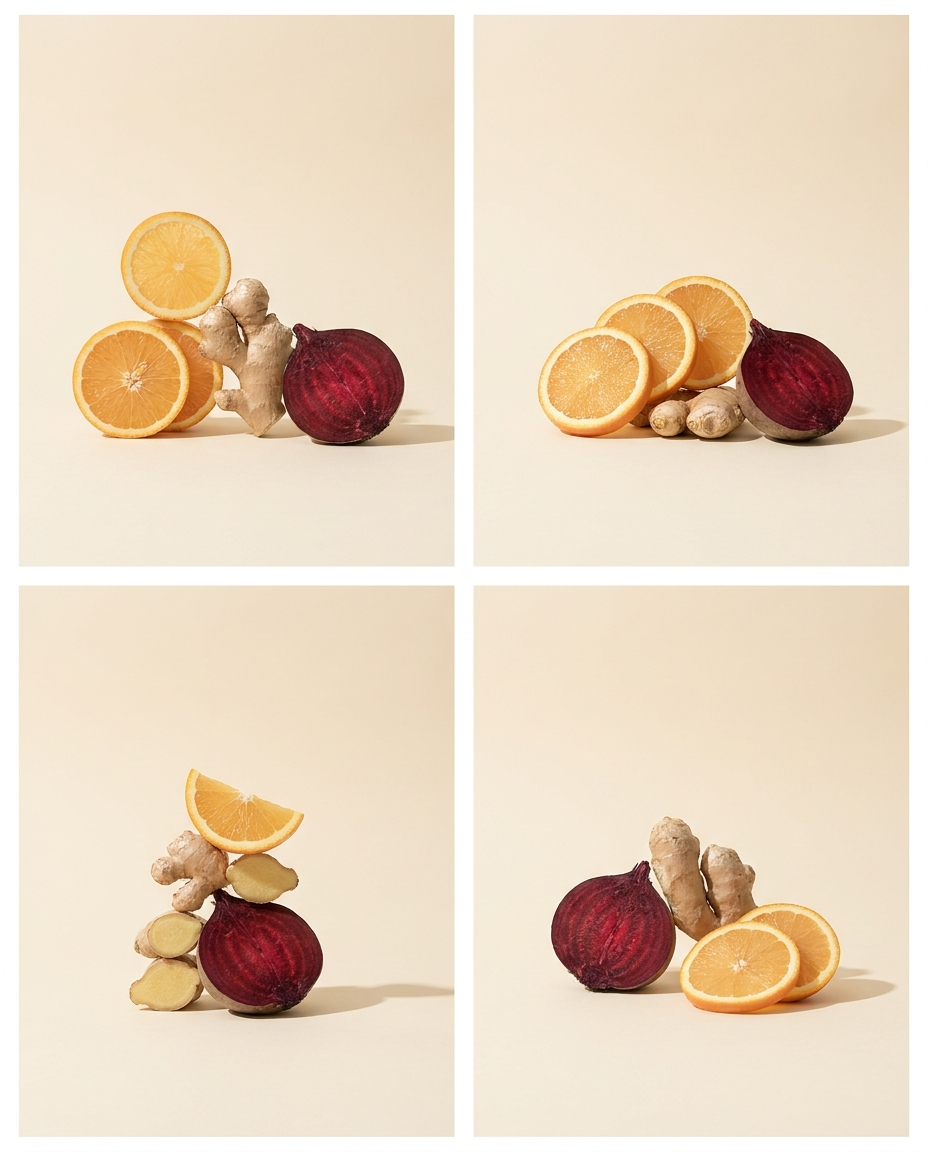 Energy & Endurance — citrus, ginger and beetroot