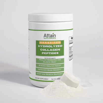 Grass-Fed Hydrolyzed Collagen Peptides - Attain Supplements