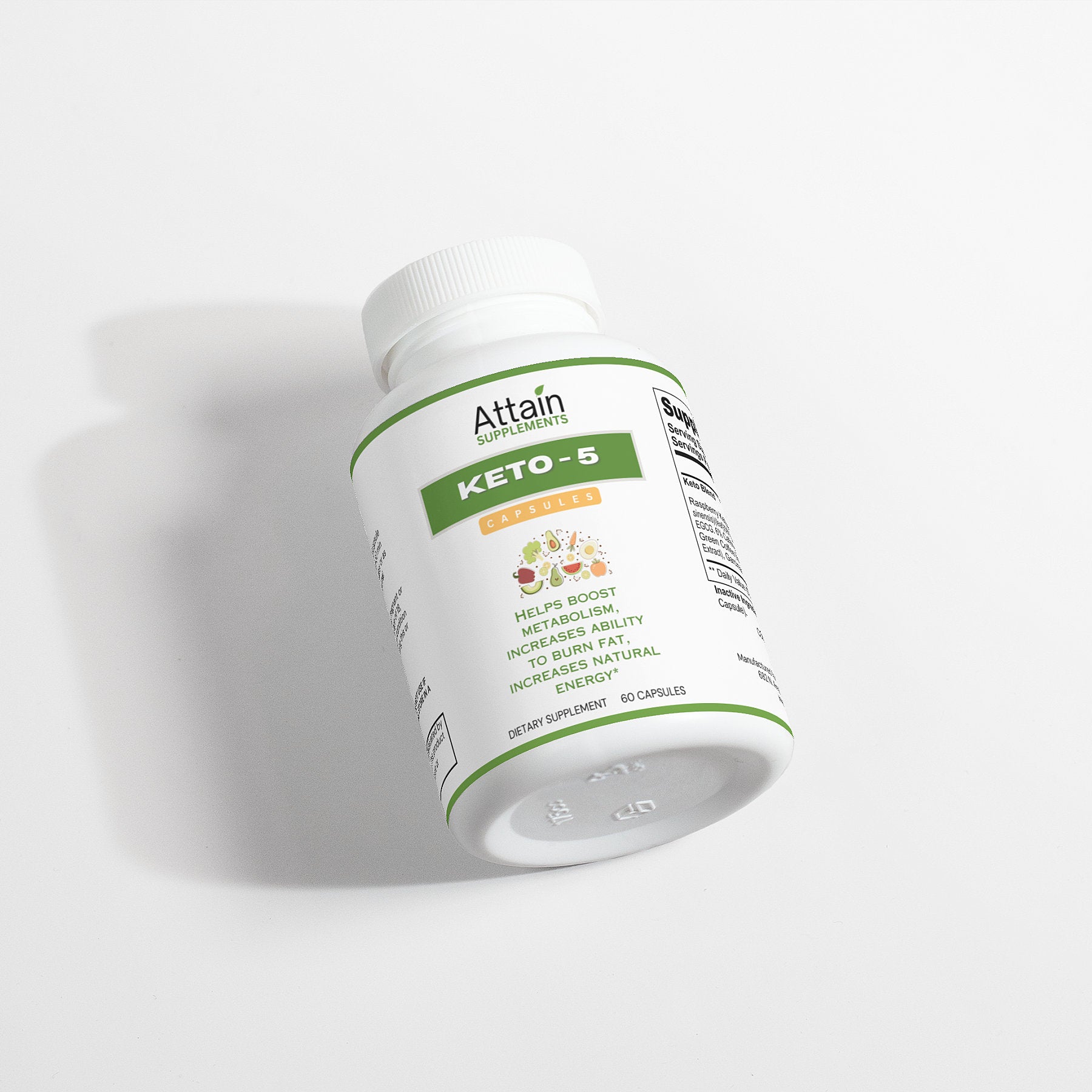 Keto-5 Blend Capsules - Attain Supplements