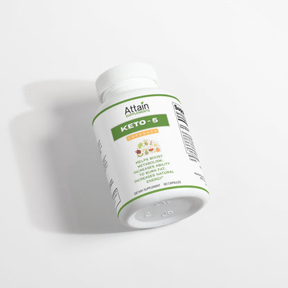 Keto-5 Blend Capsules - Attain Supplements
