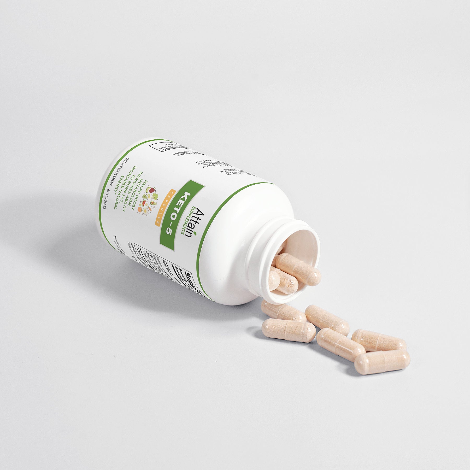Keto-5 Blend Capsules - Attain Supplements
