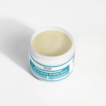 Tallow Cream Peaceful Night - made from grass fed beef tallow - Attain Supplements