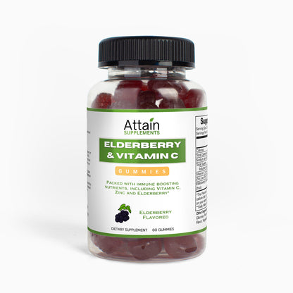Elderberry & Vitamin C Gummies