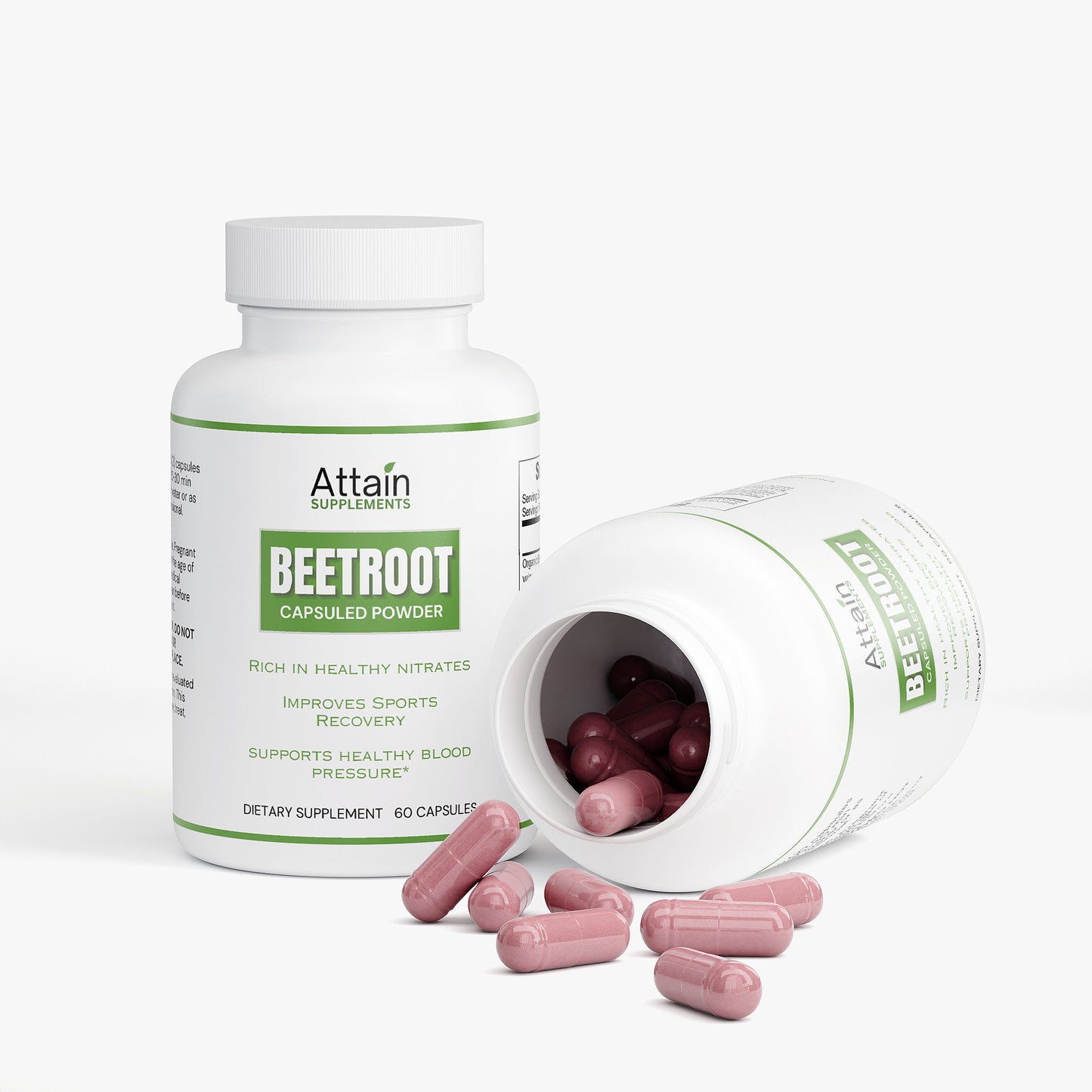 Beetroot Capsuled Powder - Our Organic Beetroot powder capsules