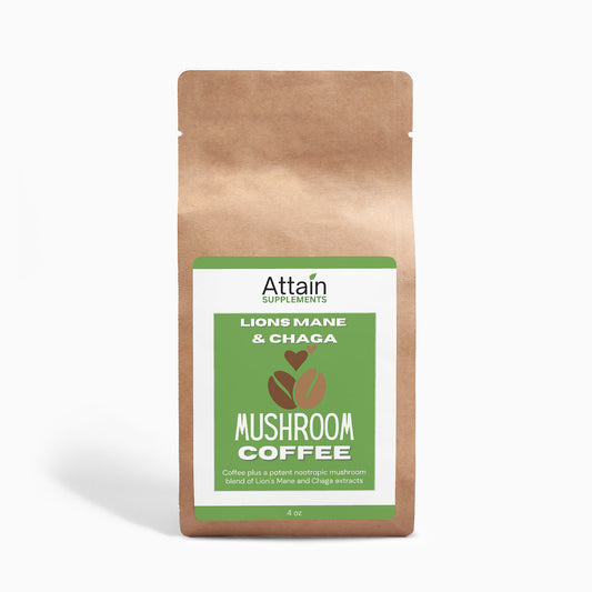 Mushroom Coffee Fusion - Lion’s Mane & Chaga 4oz