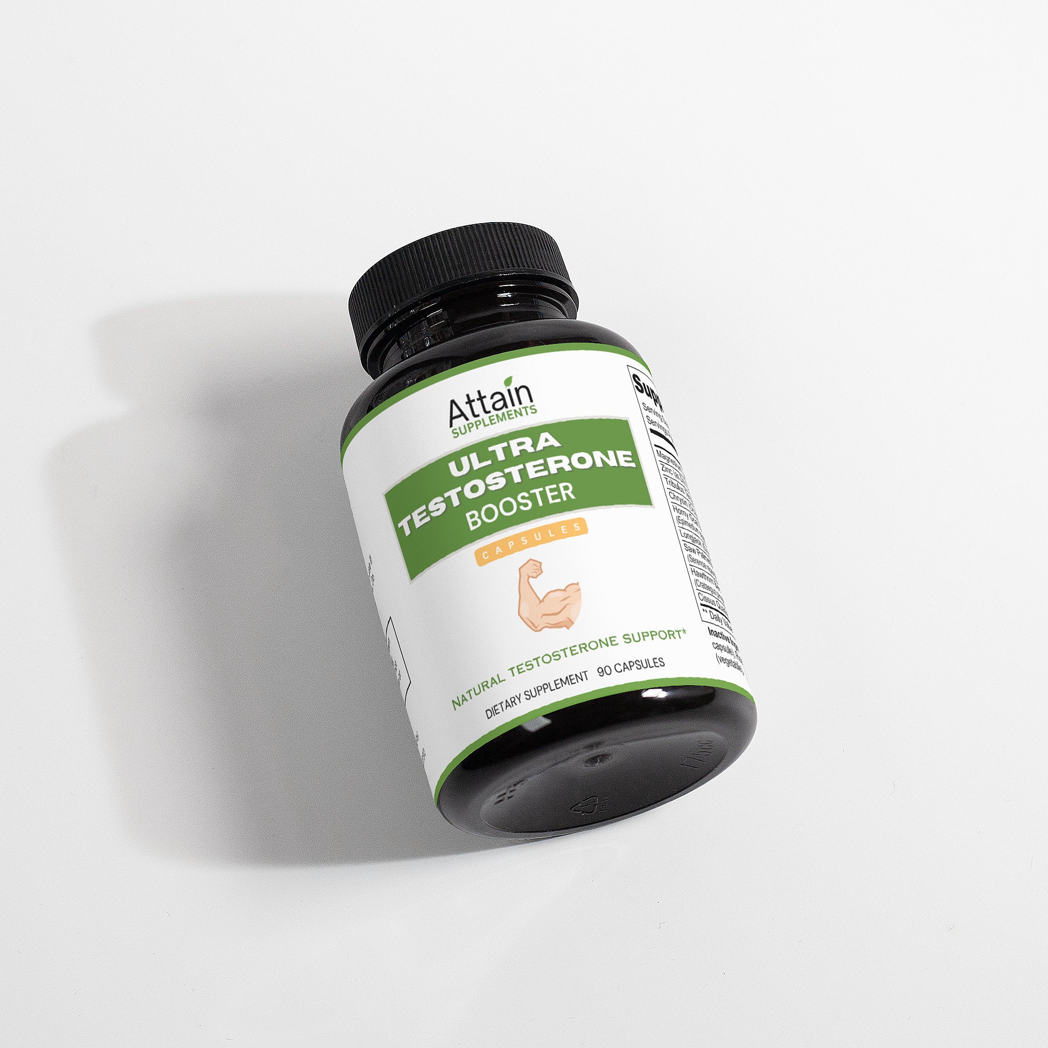 Testosterone Support Capsules natural ingredients | Attain Supplements