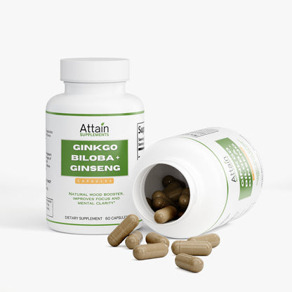 Ginkgo Biloba + Ginseng Capsules