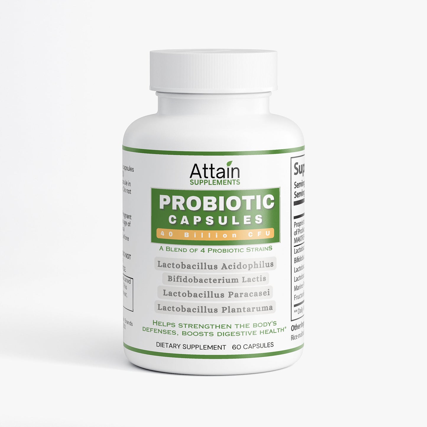 Probiotic - 40 Billion CFU with 4 Strains