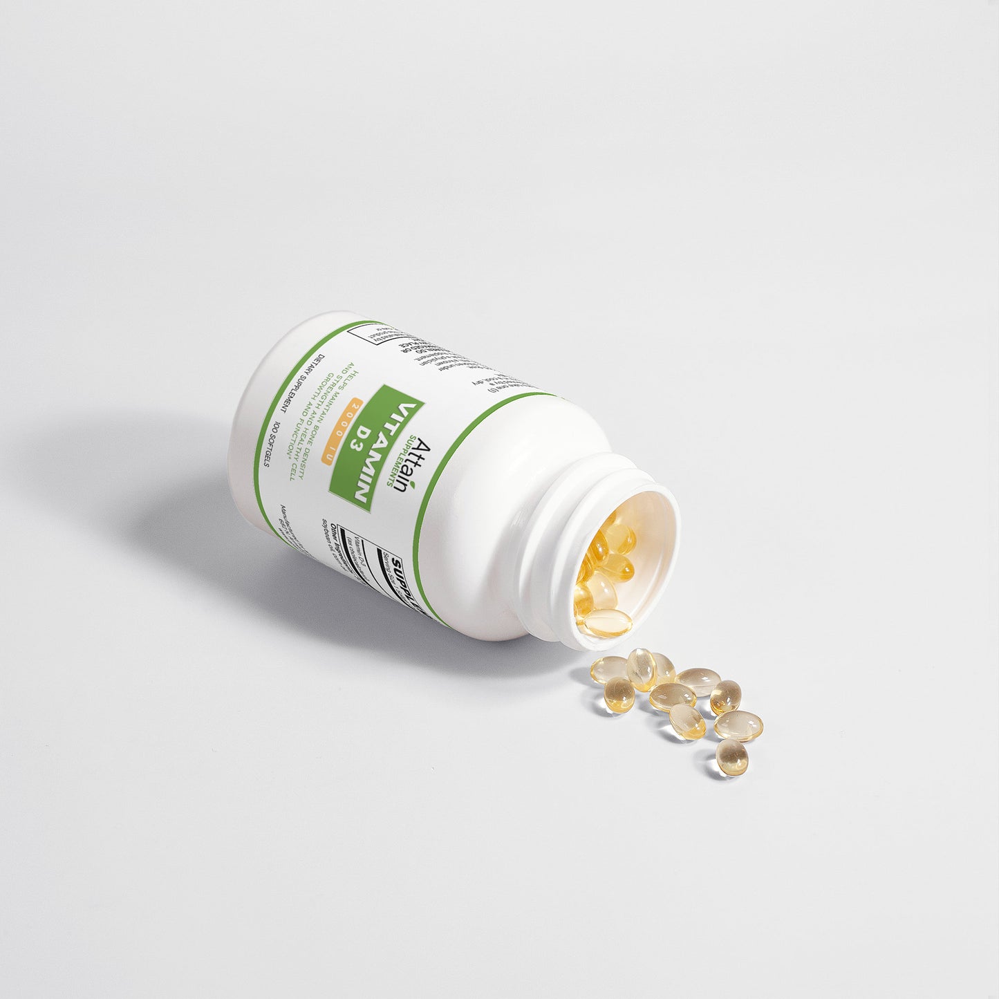 Vitamin D3 Capsules - 2,000 IU