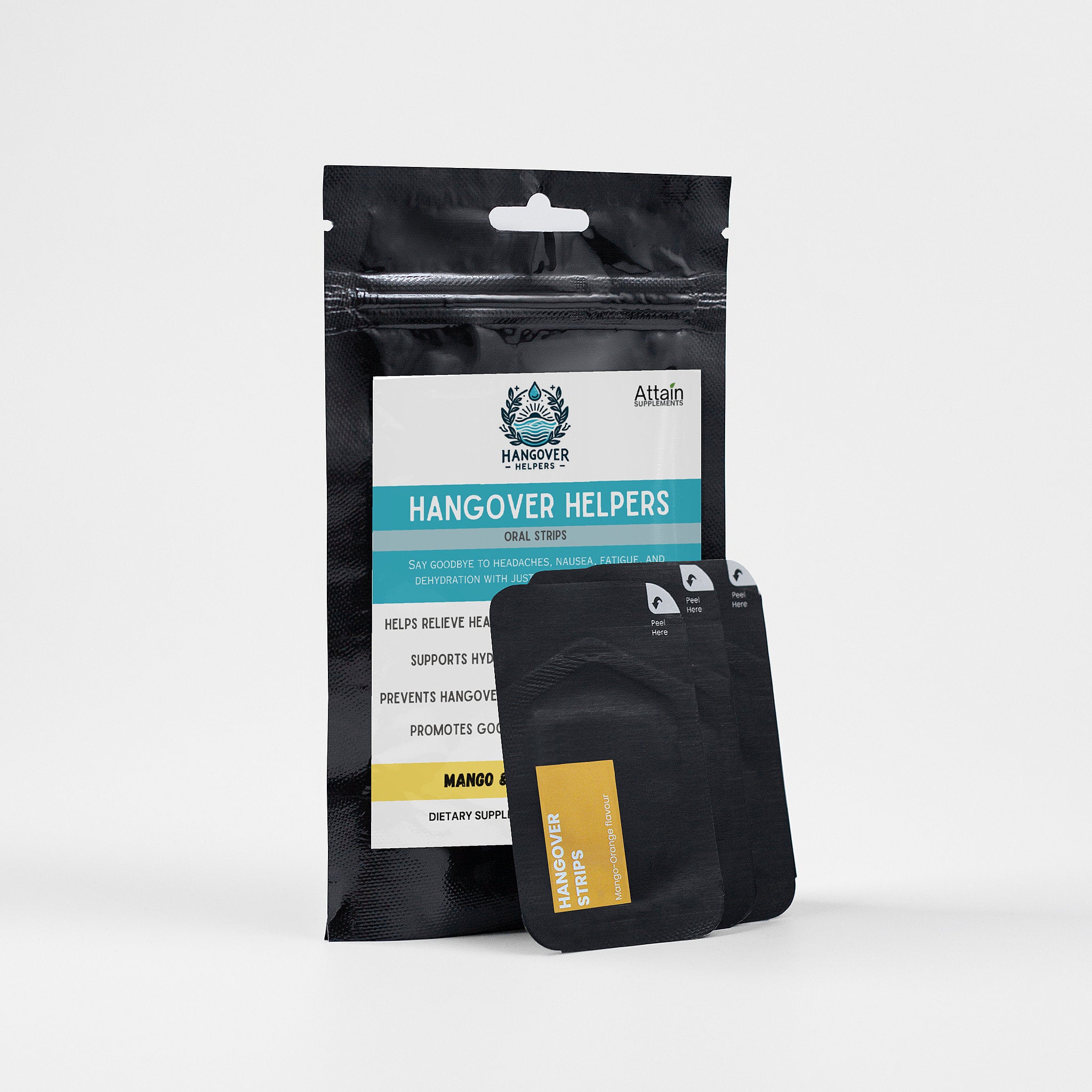 Hangover Helper Strips - Mango Orange key benefits | Attain Supplements