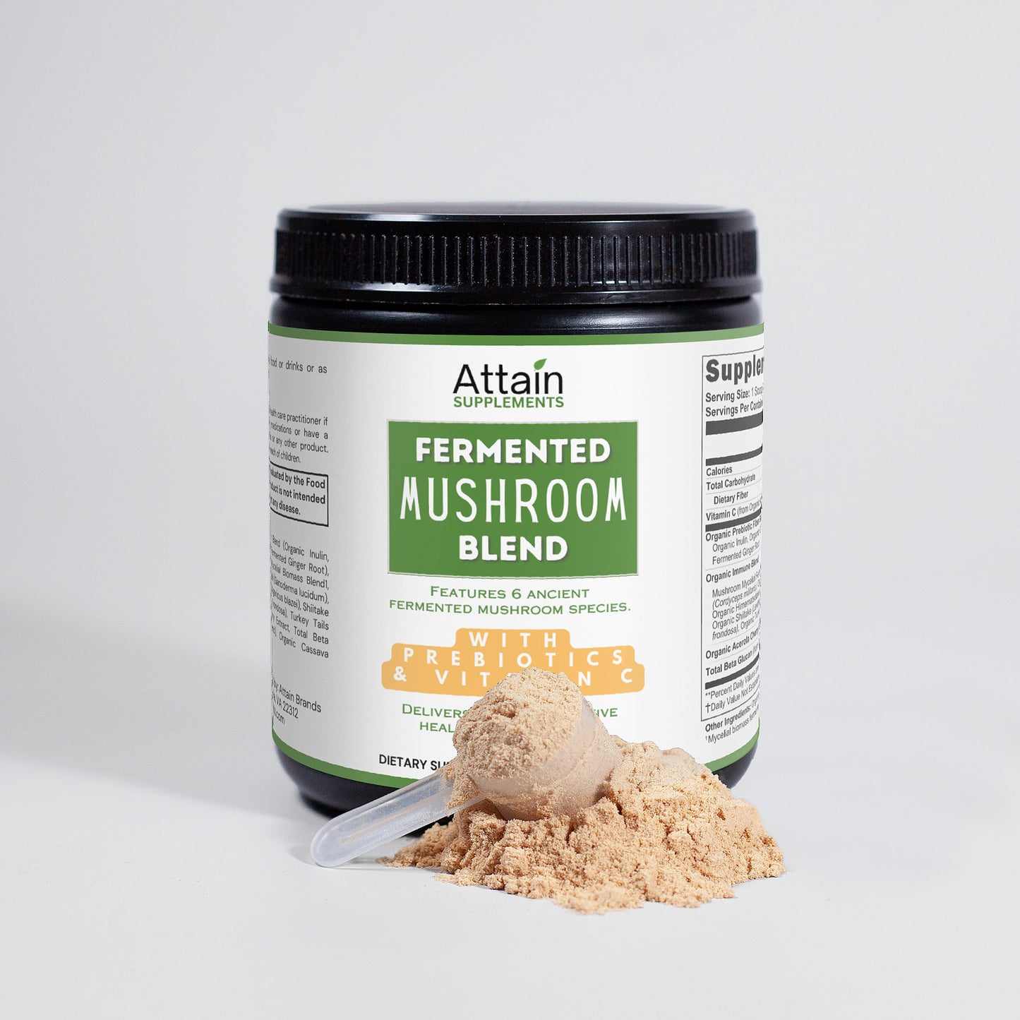 Fermented Mushroom Blend - Powdered Supplement