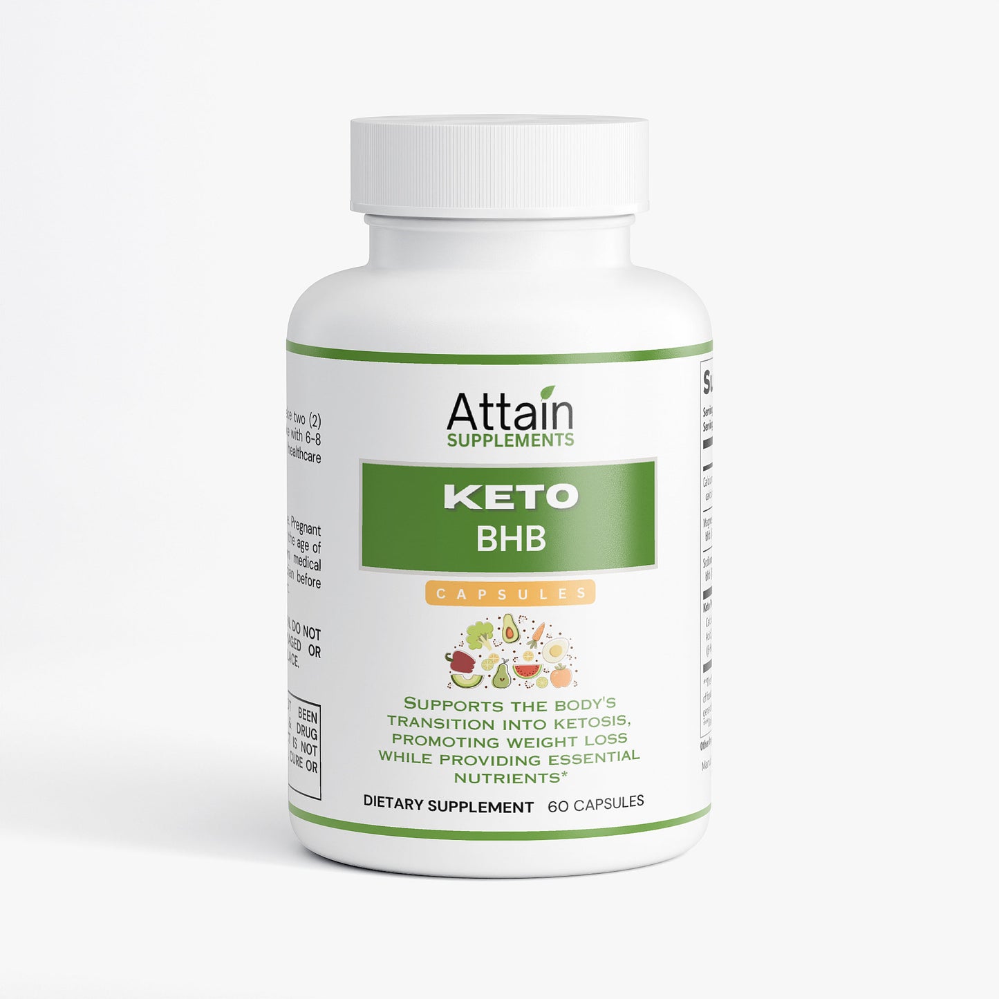 Keto BHB Capsules - Support your body in its transition to Ketosis