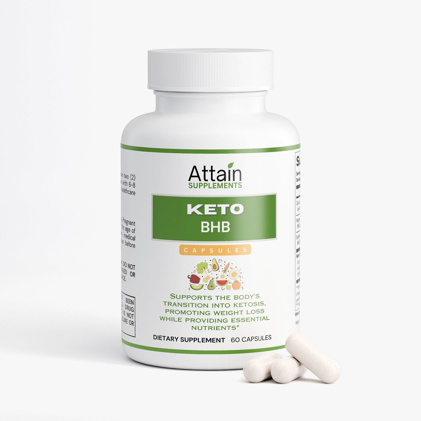 Keto BHB Capsules - Support your body in its transition to Ketosis