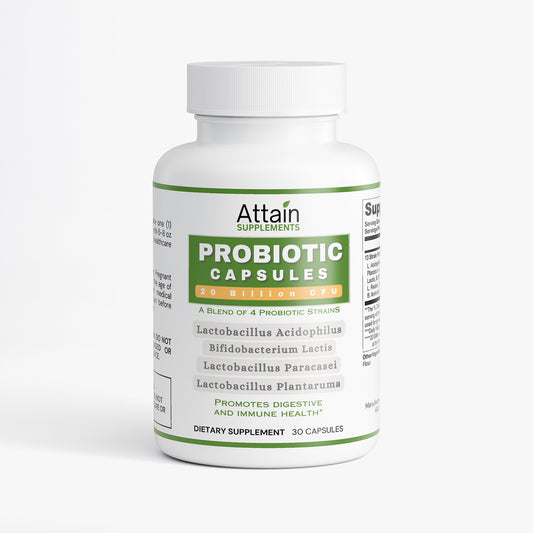Probiotic 20 Billion CFU - Dietary Supplement Capsules