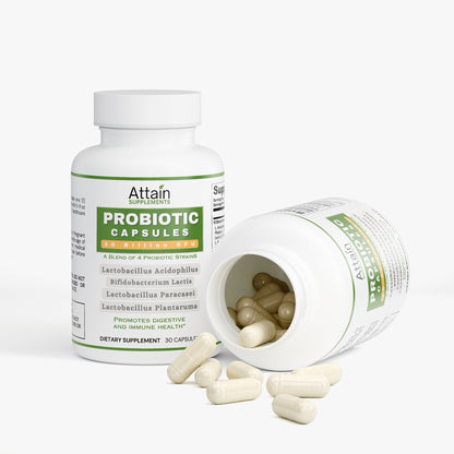 Probiotic 20 Billion CFU - Dietary Supplement Capsules