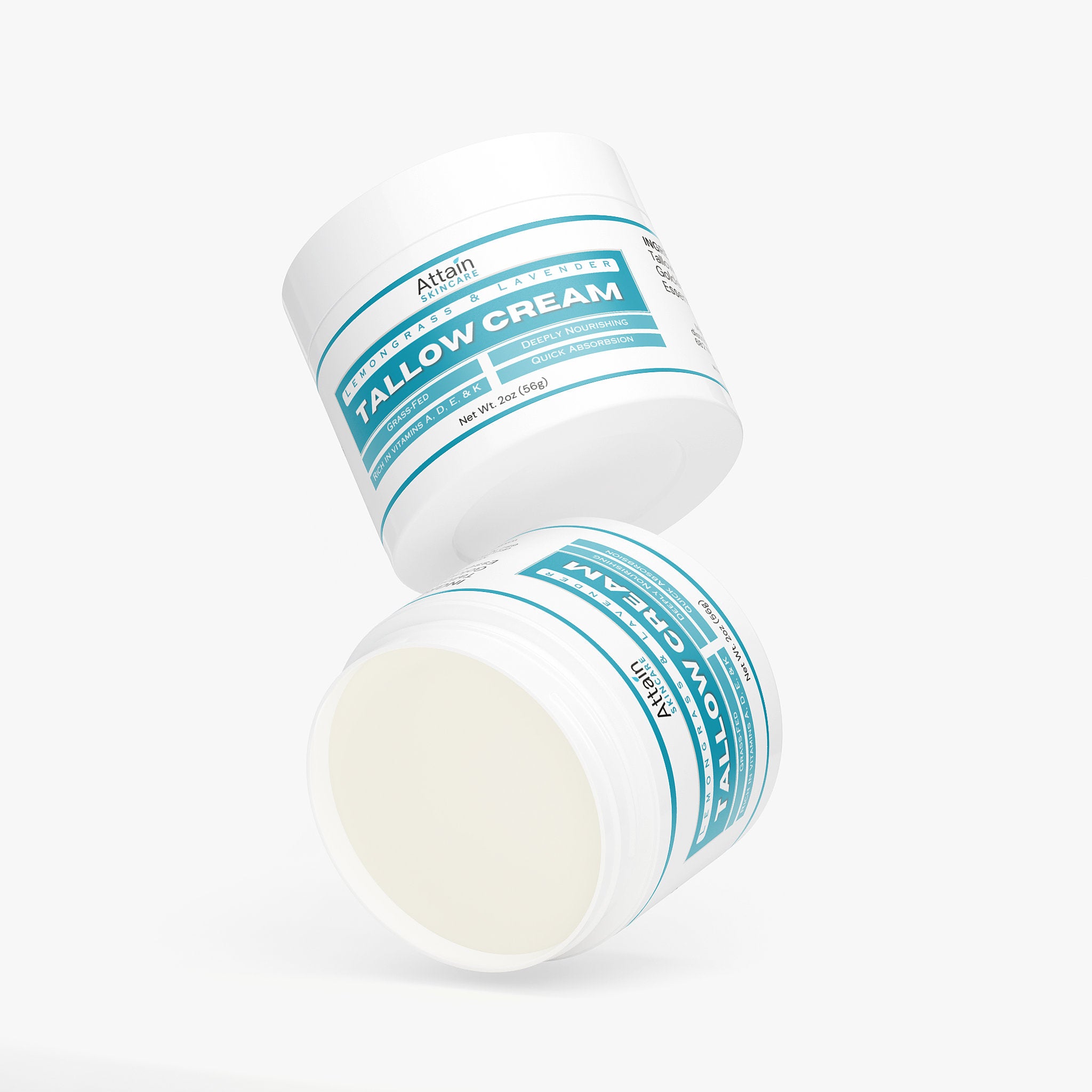 Tallow Cream - Lemongrass & Lavender Scent daily wellness supplement | Attain Supplements