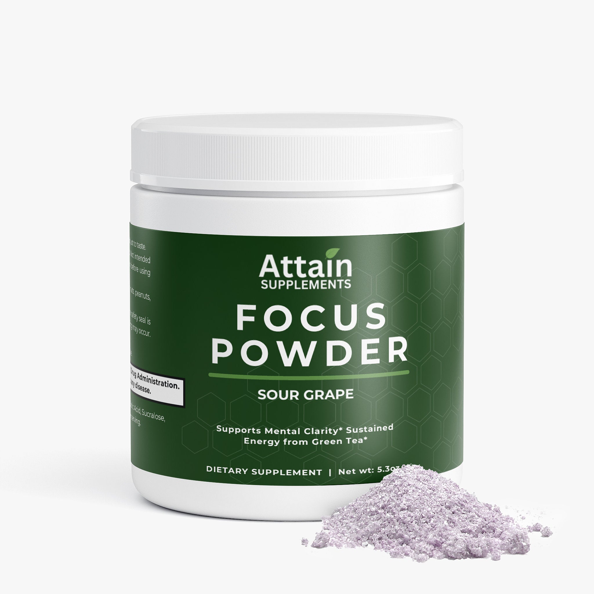 Focus Powder - Sour Grape key benefits | Attain Supplements