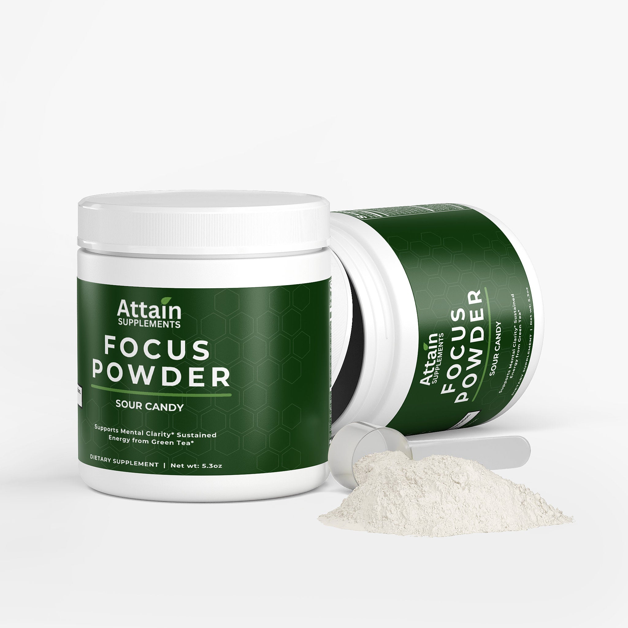 Focus Powder - Sour Candy supplement facts and ingredients | Attain Supplements