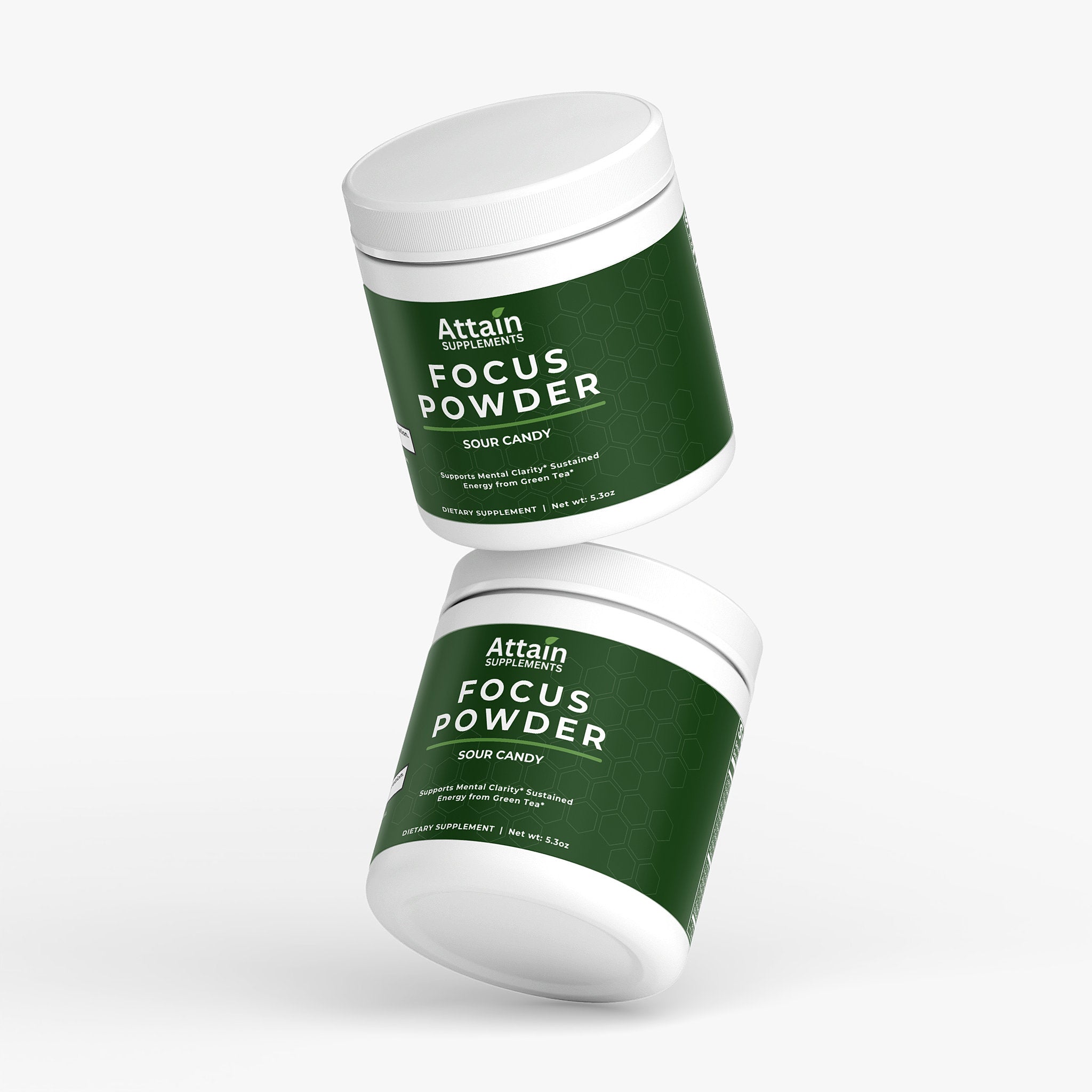 Focus Powder - Sour Candy natural ingredients | Attain Supplements