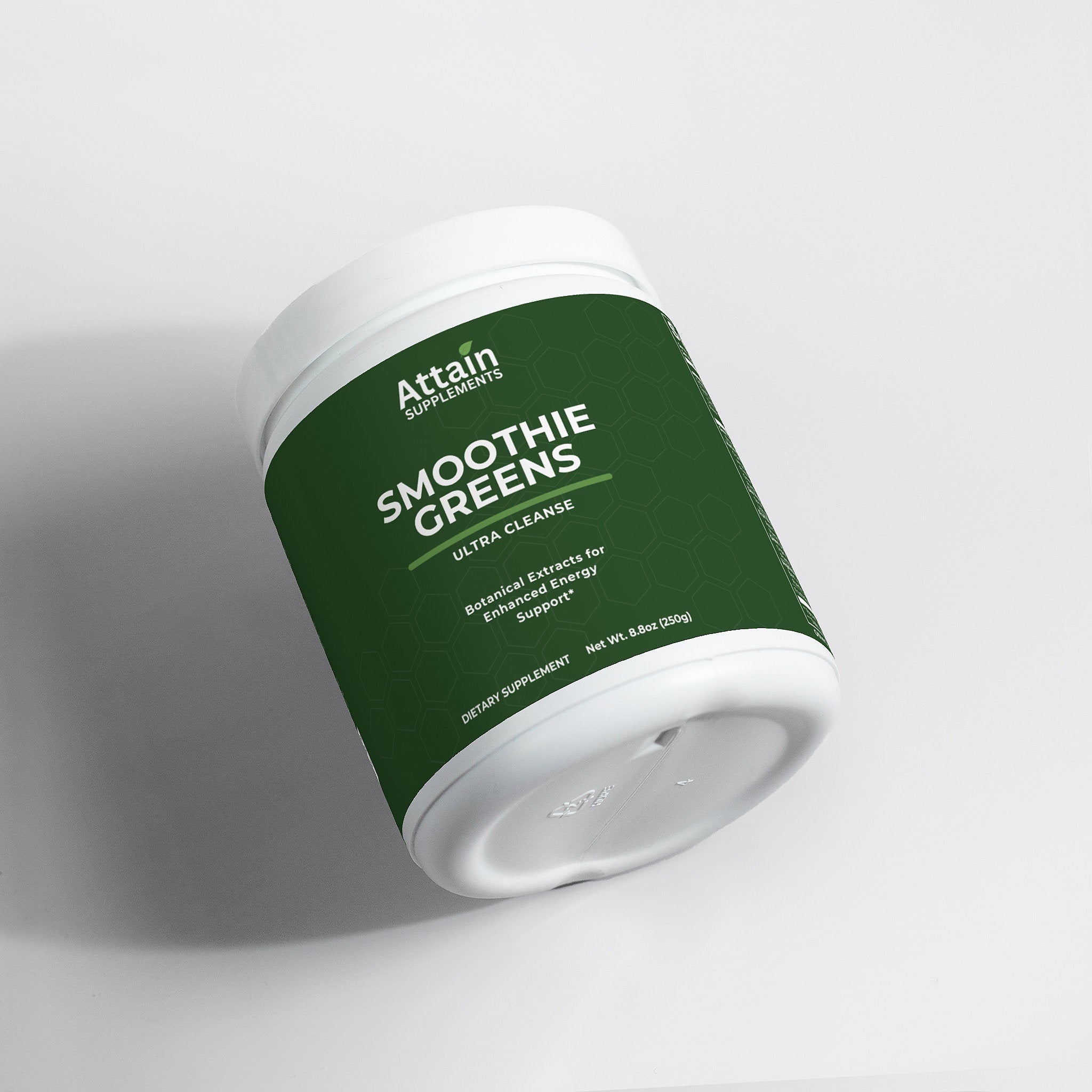 Ultra Cleanse Greens Powder supplement facts and ingredients | Attain Supplements