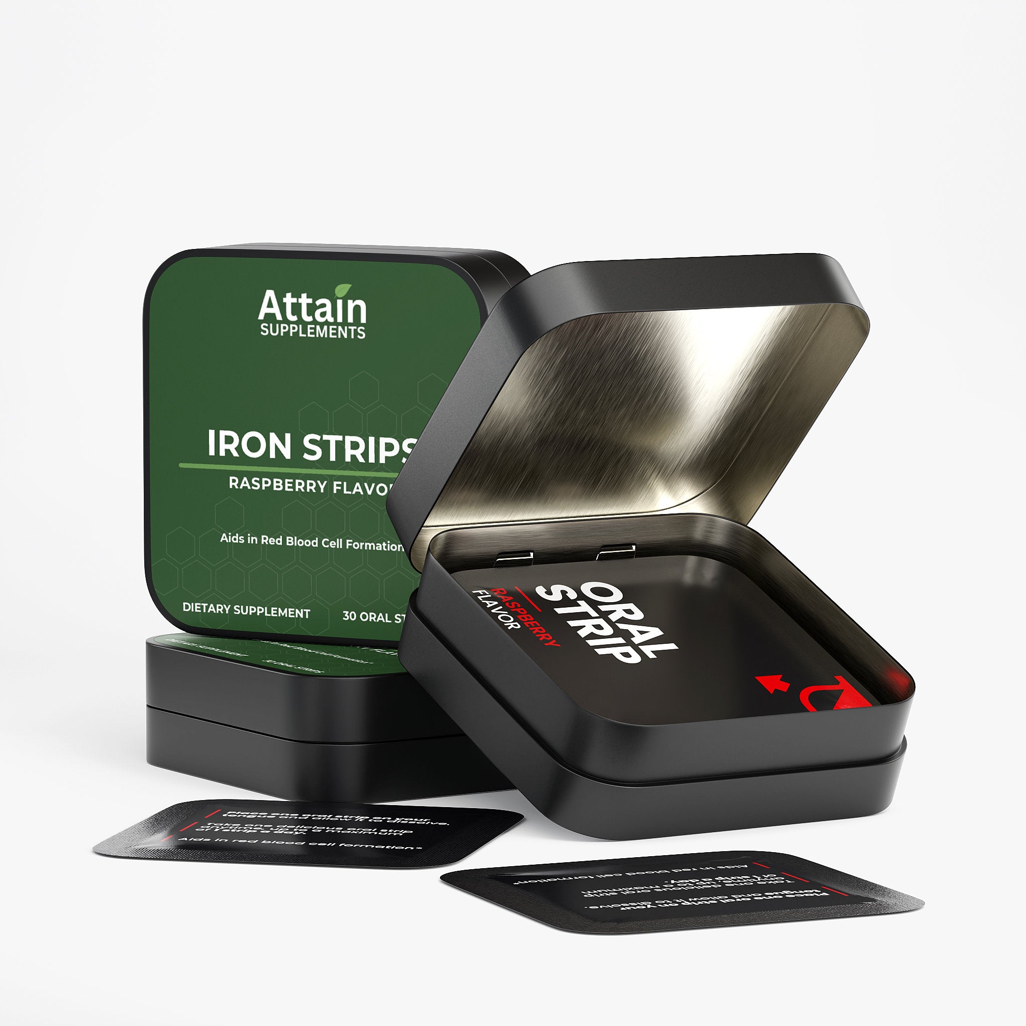 Iron Support Strips daily wellness supplement | Attain Supplements