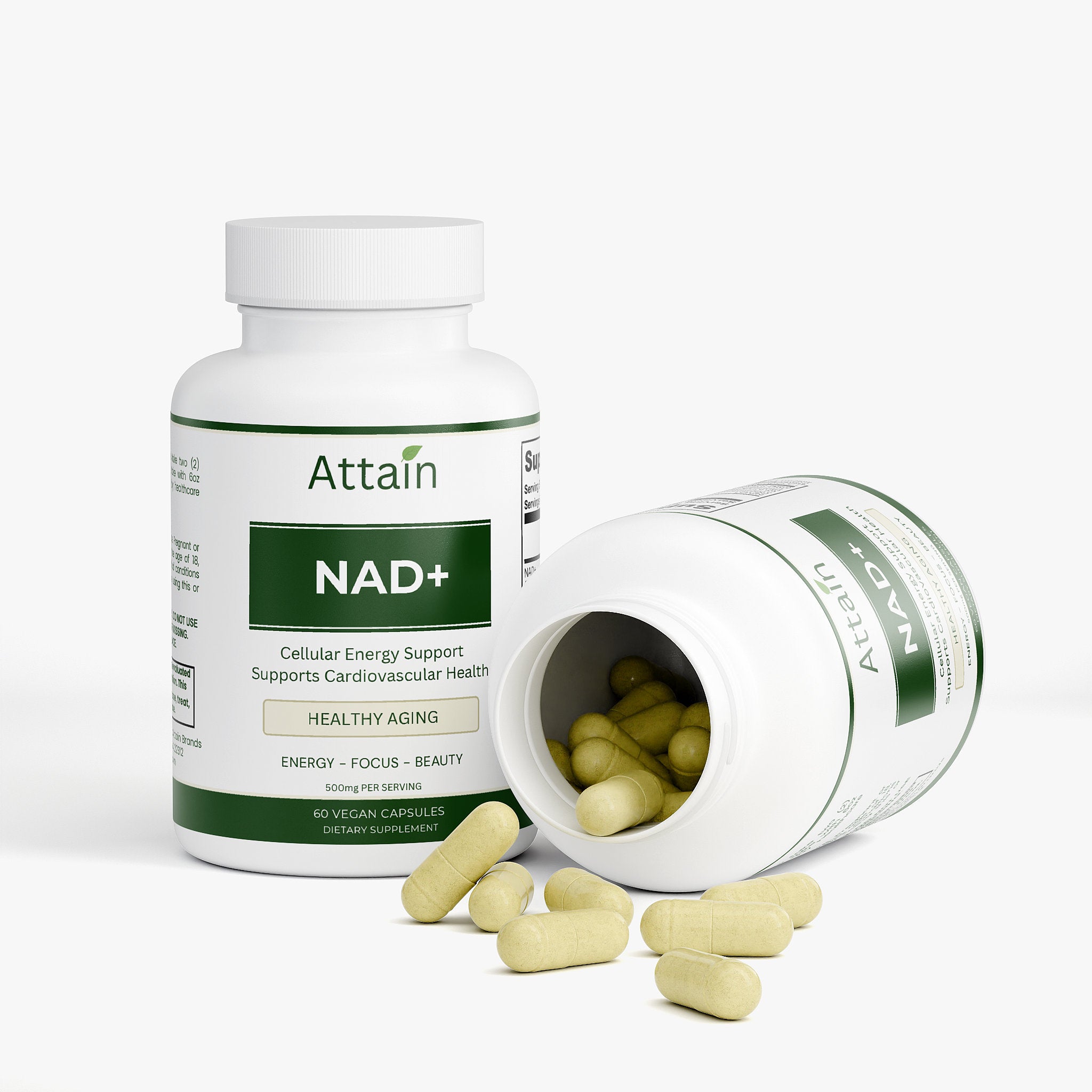 NAD+ Capsules key benefits | Attain Supplements