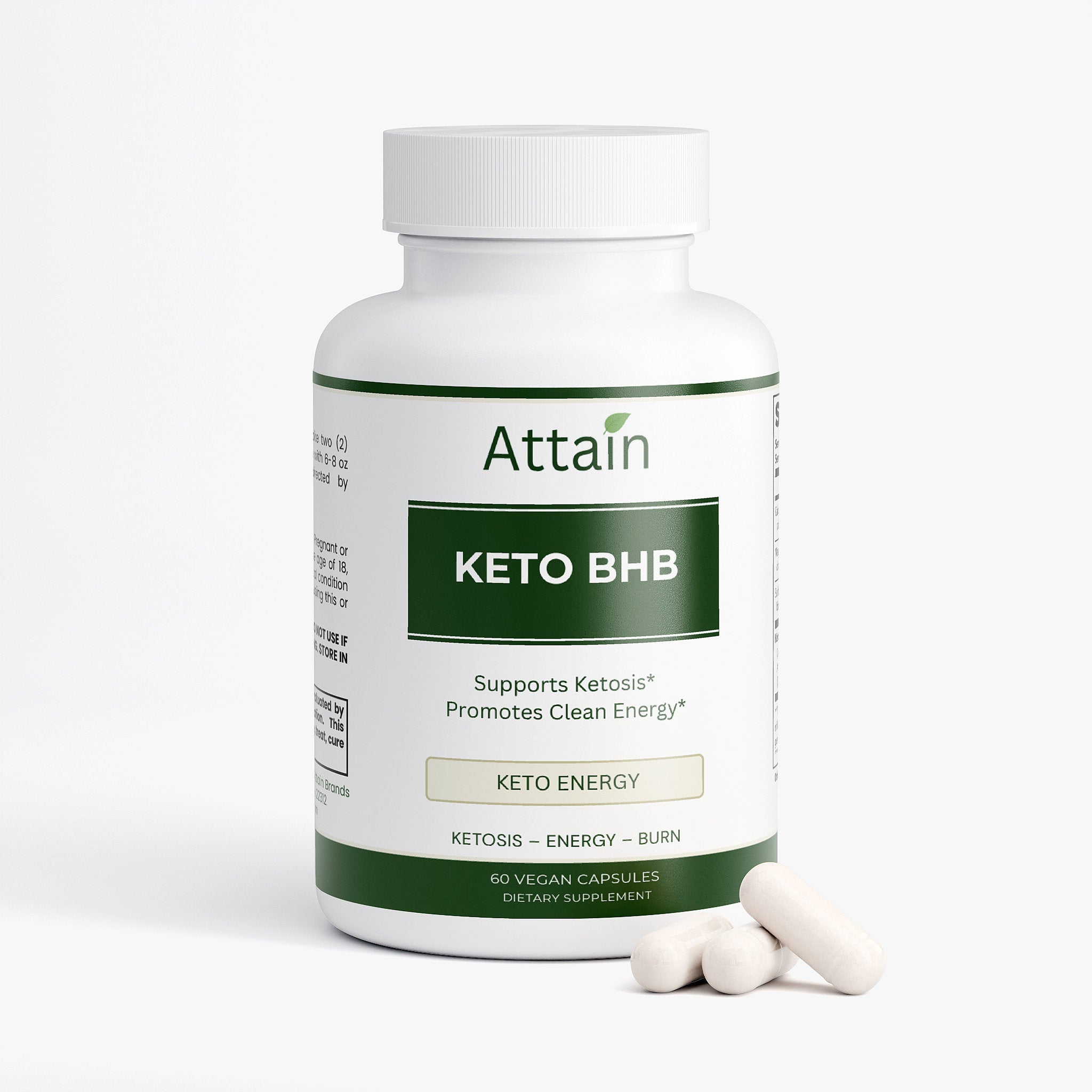 Keto BHB Capsules — Ketosis & Energy Support