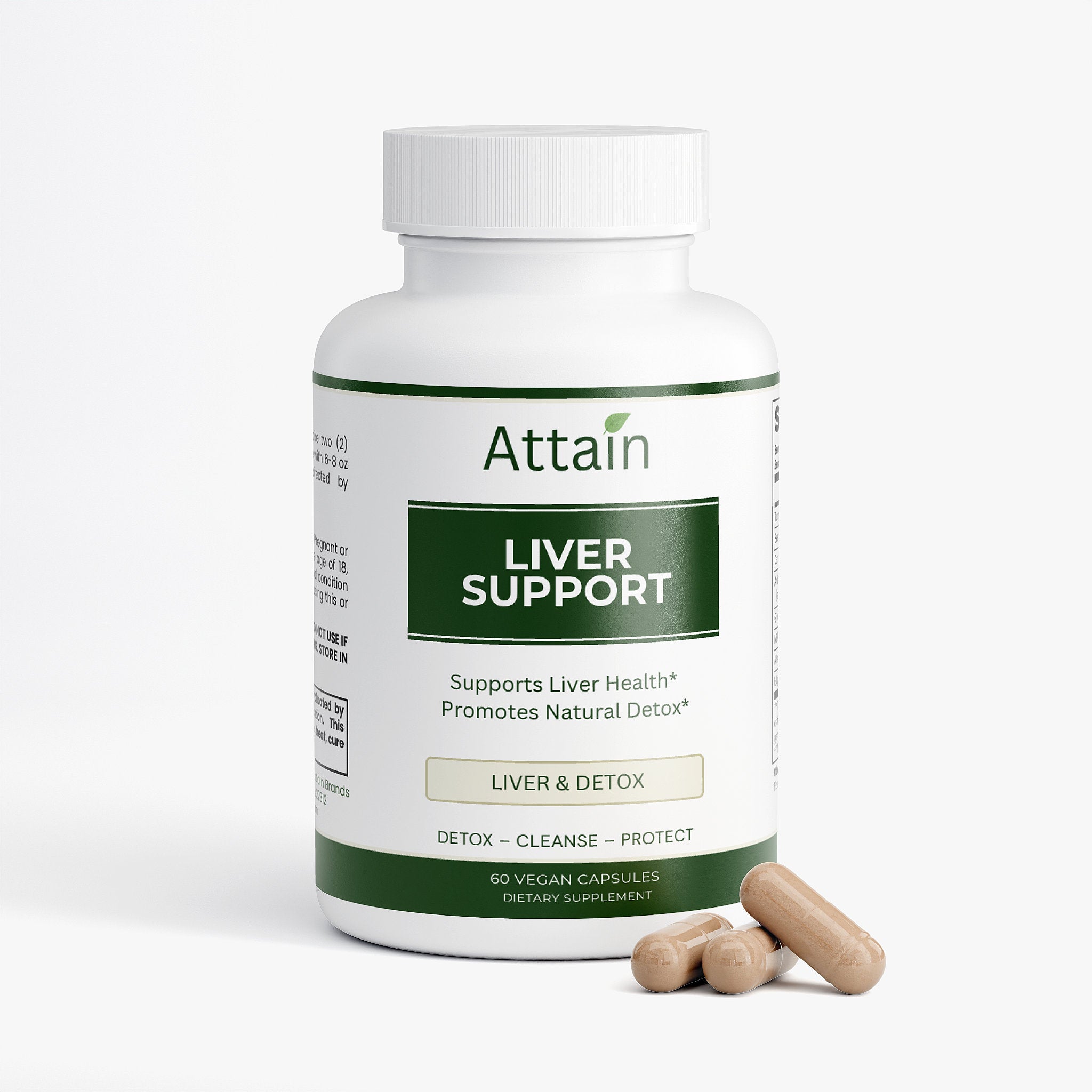 Liver Support Capsules — Detox & Cleanse