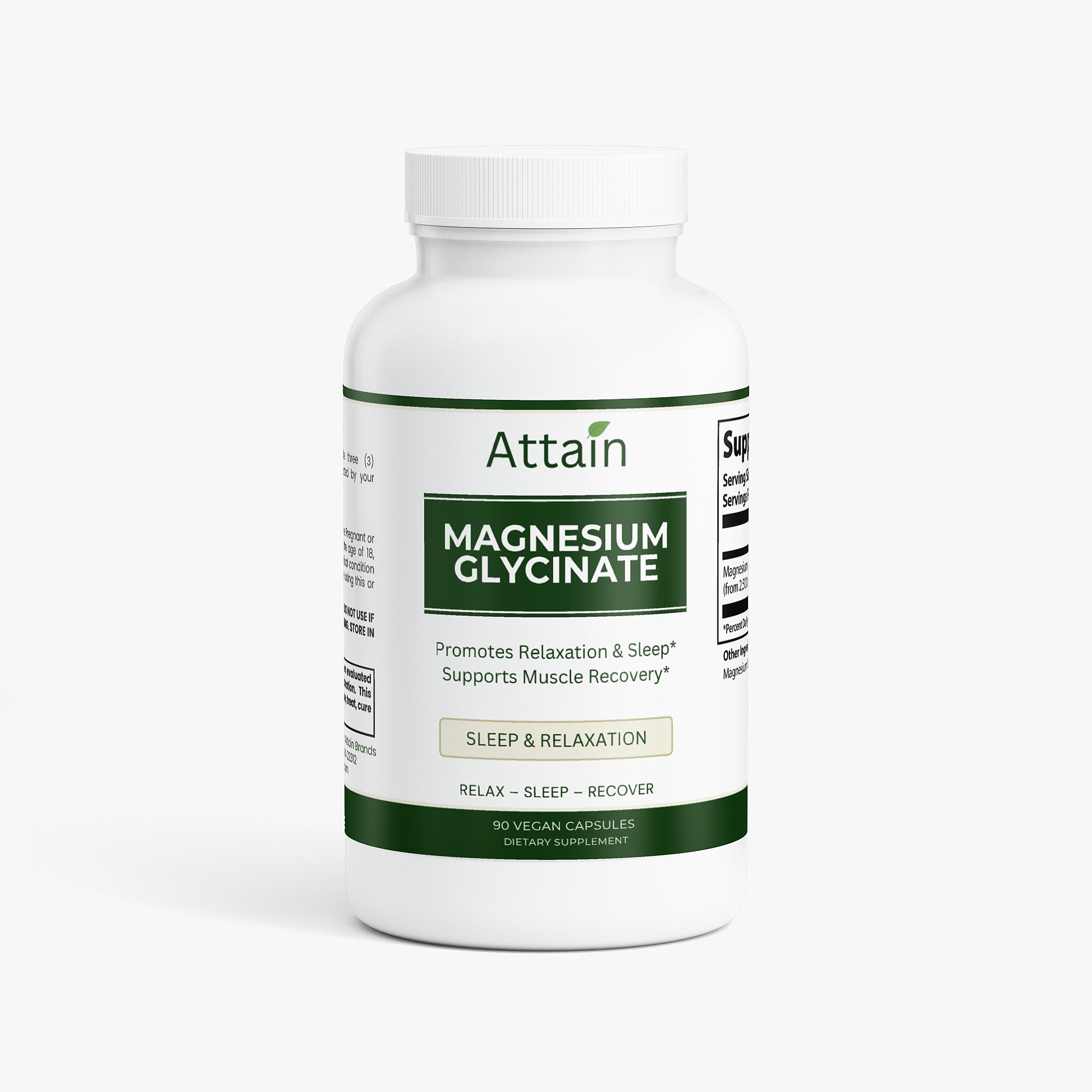 Magnesium Glycinate Capsules — Sleep & Relaxation