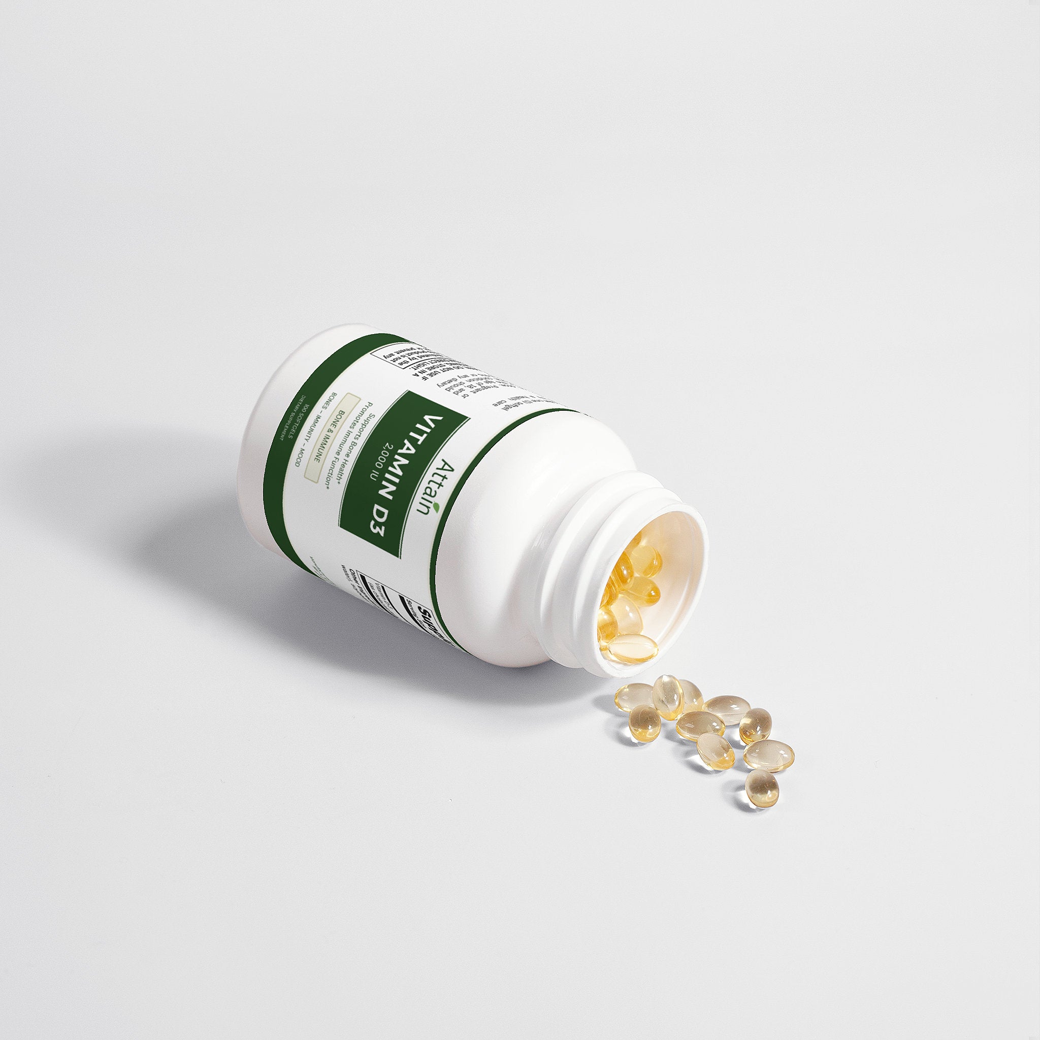 Vitamin D3 Capsules - 2,000 IU