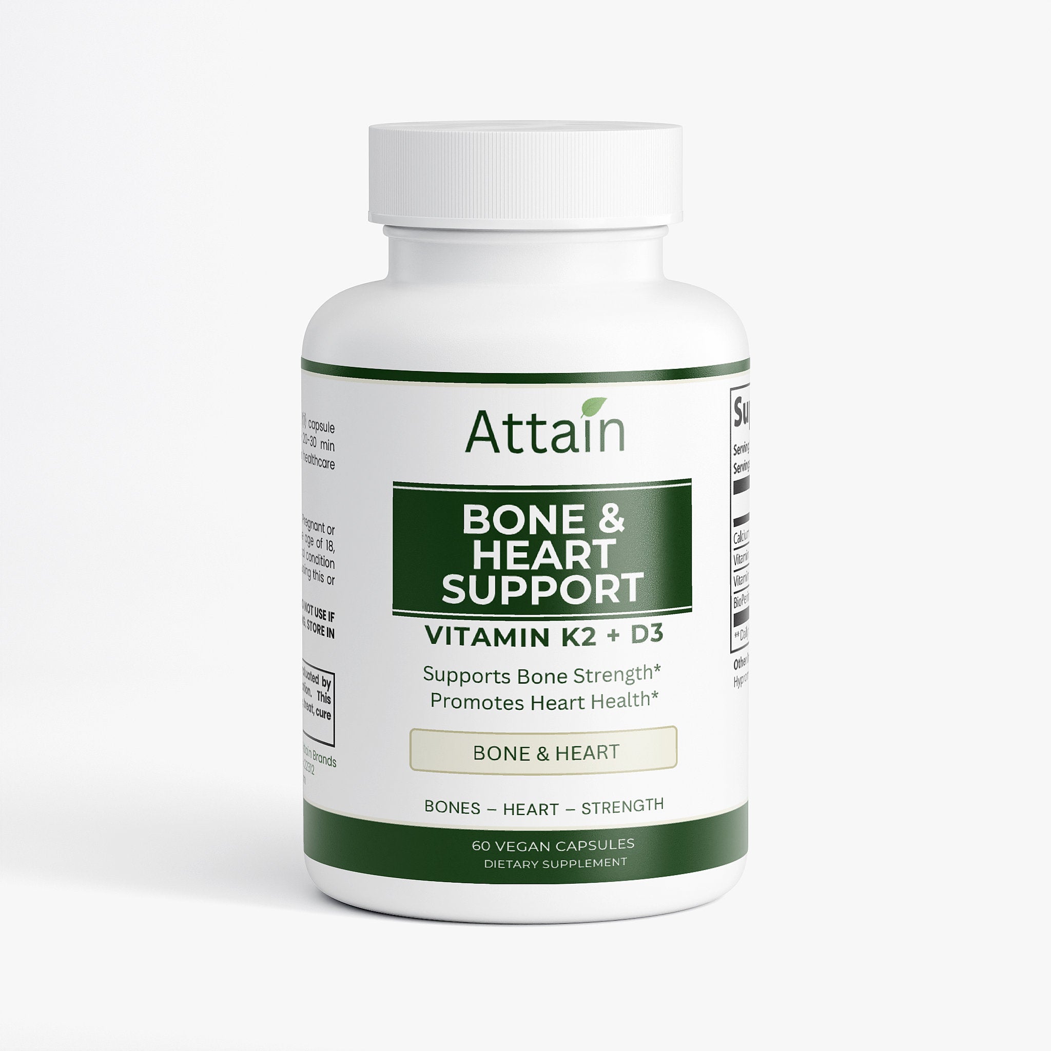 Vitamin D3 + K2 Capsules