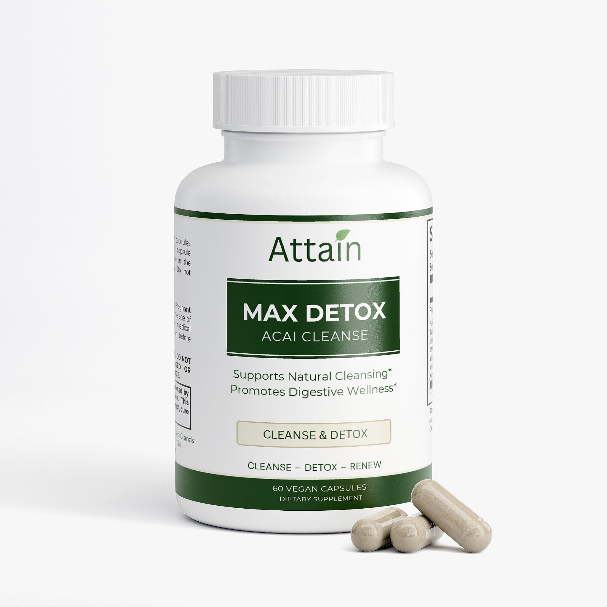 Max Detox Capsules — Cleanse & Digestive Support