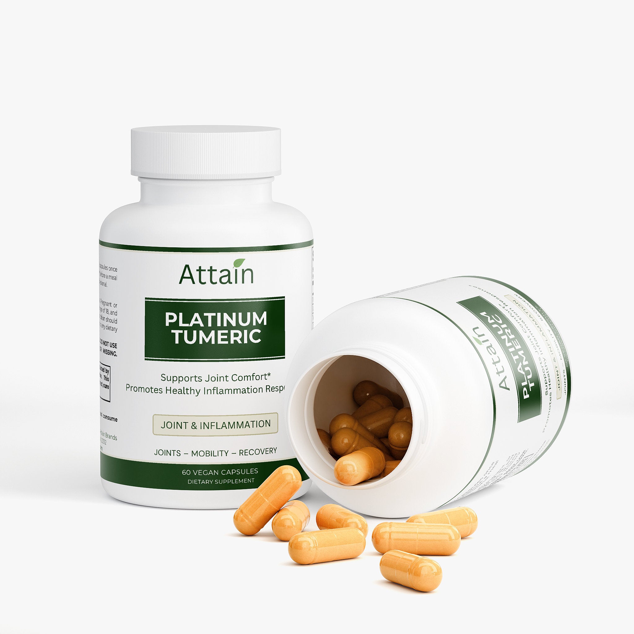 Platinum Turmeric Capsules — Joint & Inflammation Support
